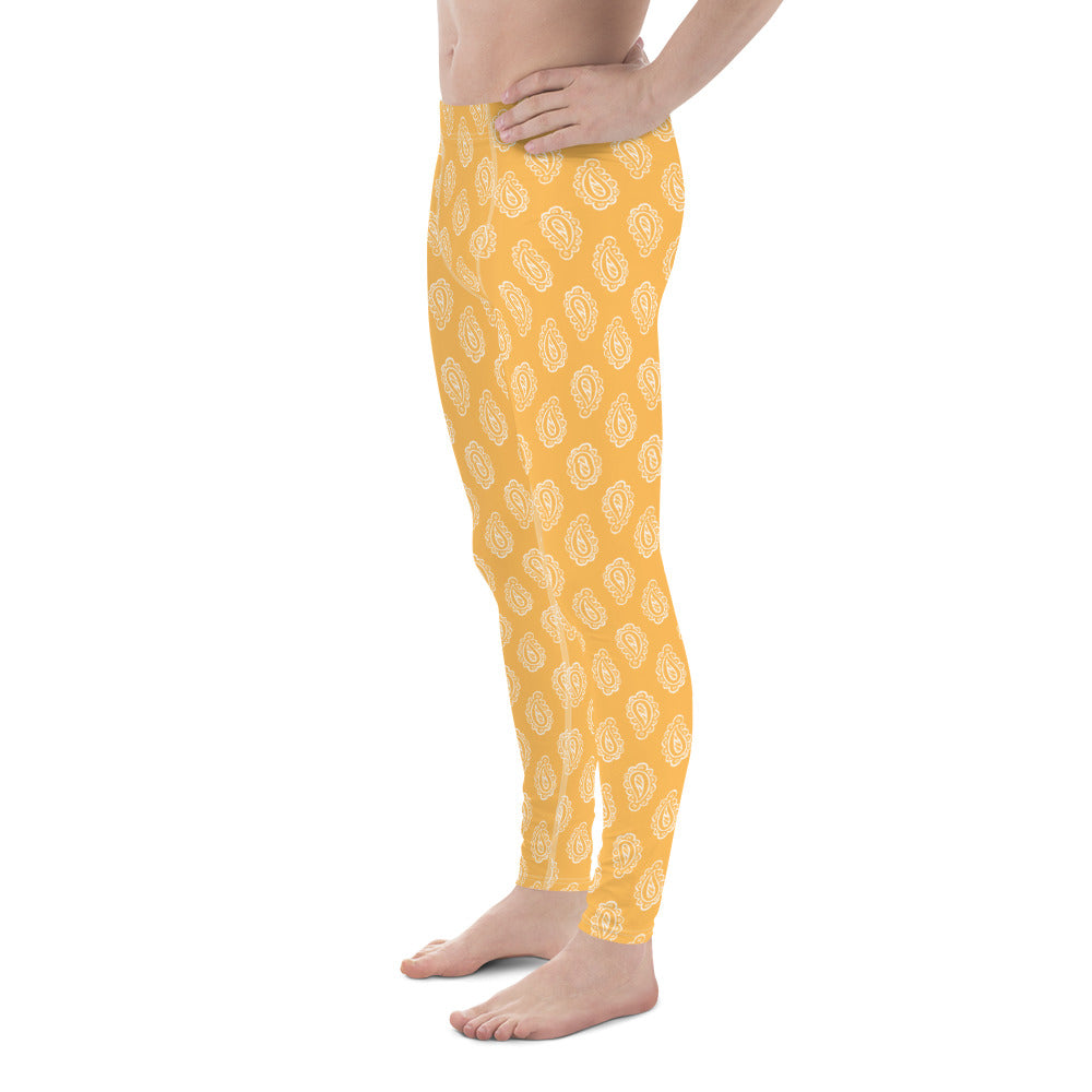 Gface Gold Bandana Men's Leggings