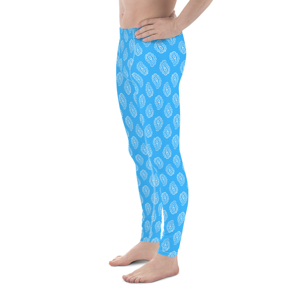 Gface Blue Bandana Men's Leggings