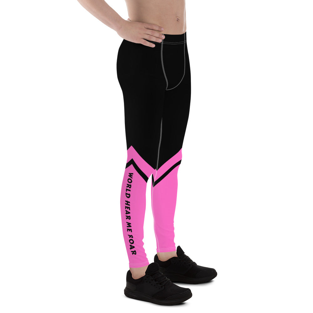 Gface 2-Tone Pink Men's Leggings