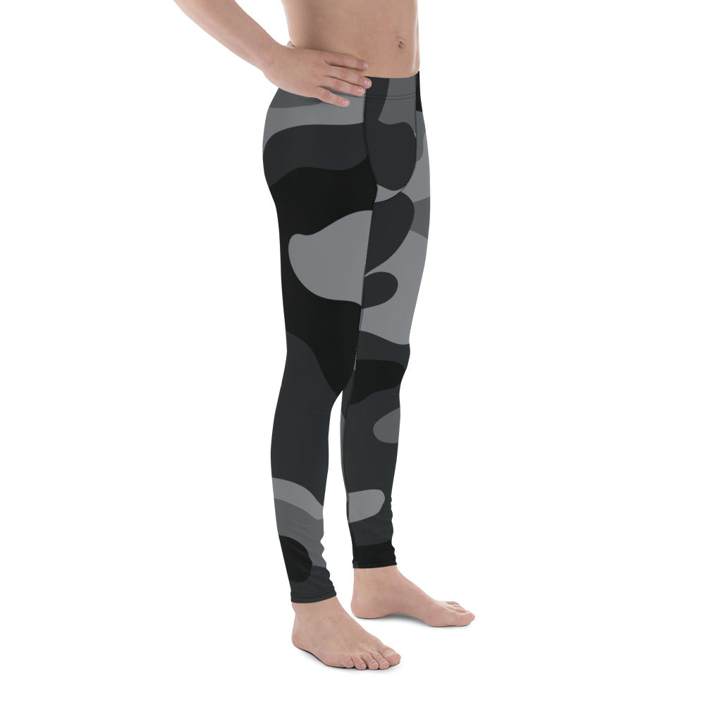 Gface Black Camo-Incognito Men's Leggings