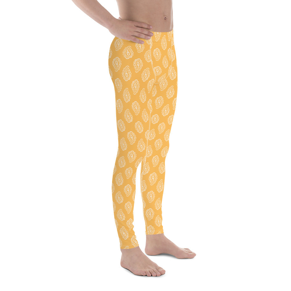 Gface Gold Bandana Men's Leggings