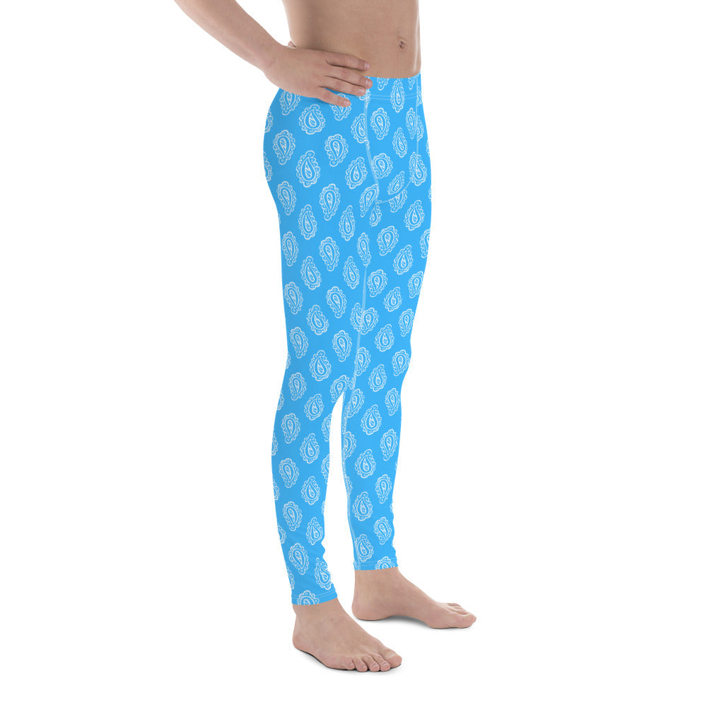 Gface Blue Bandana Men's Leggings