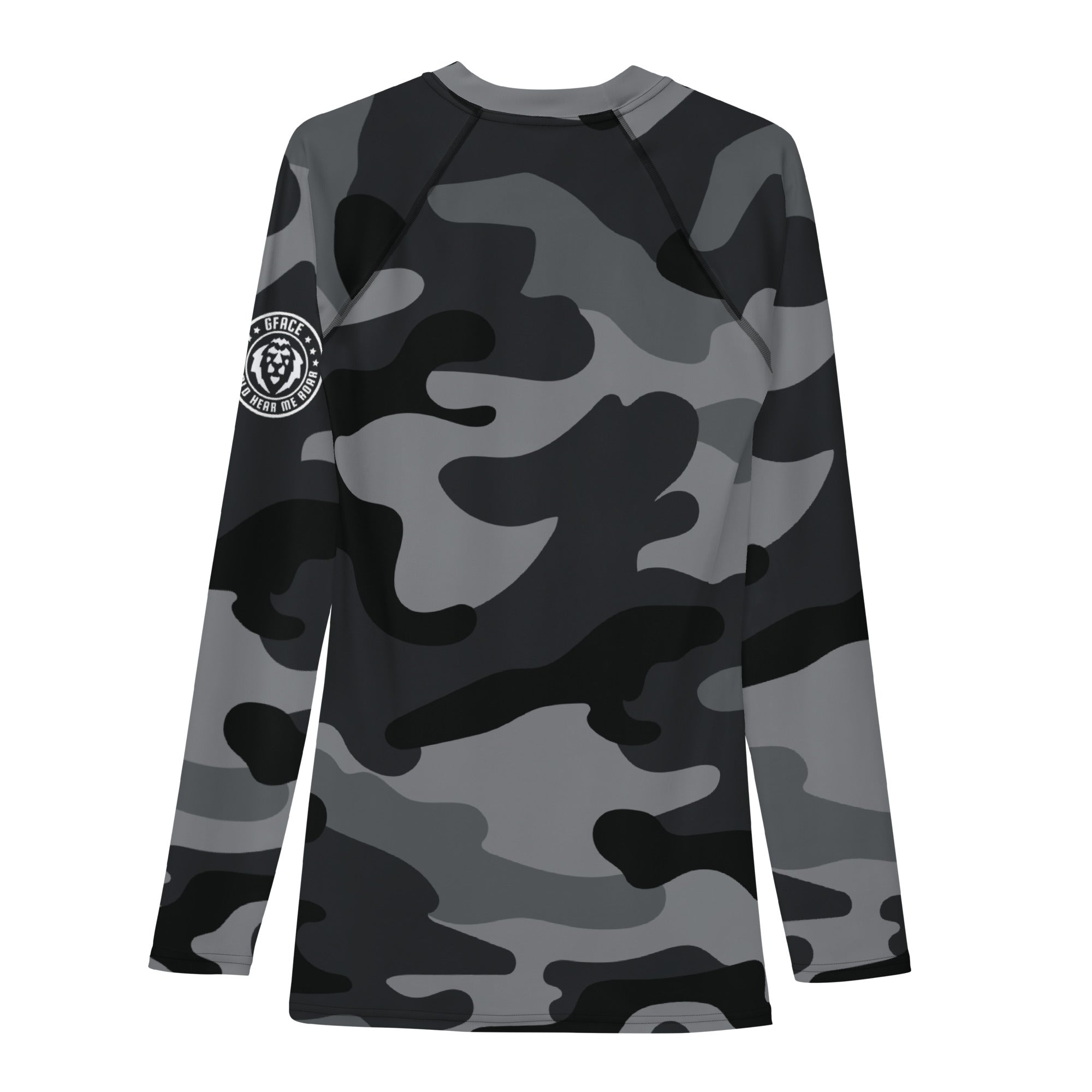 Gface Black Camo-Incognito Men's Rash Guard