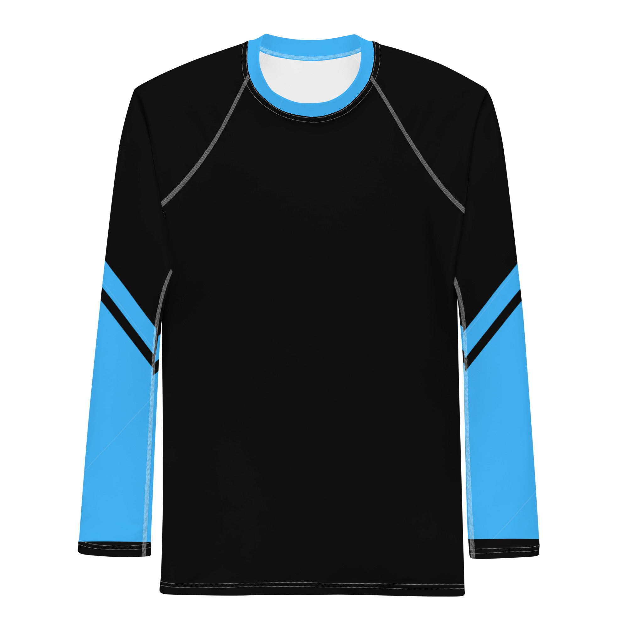 Men's Rash Guard GFACE Black/Blue World Hear Me Roar