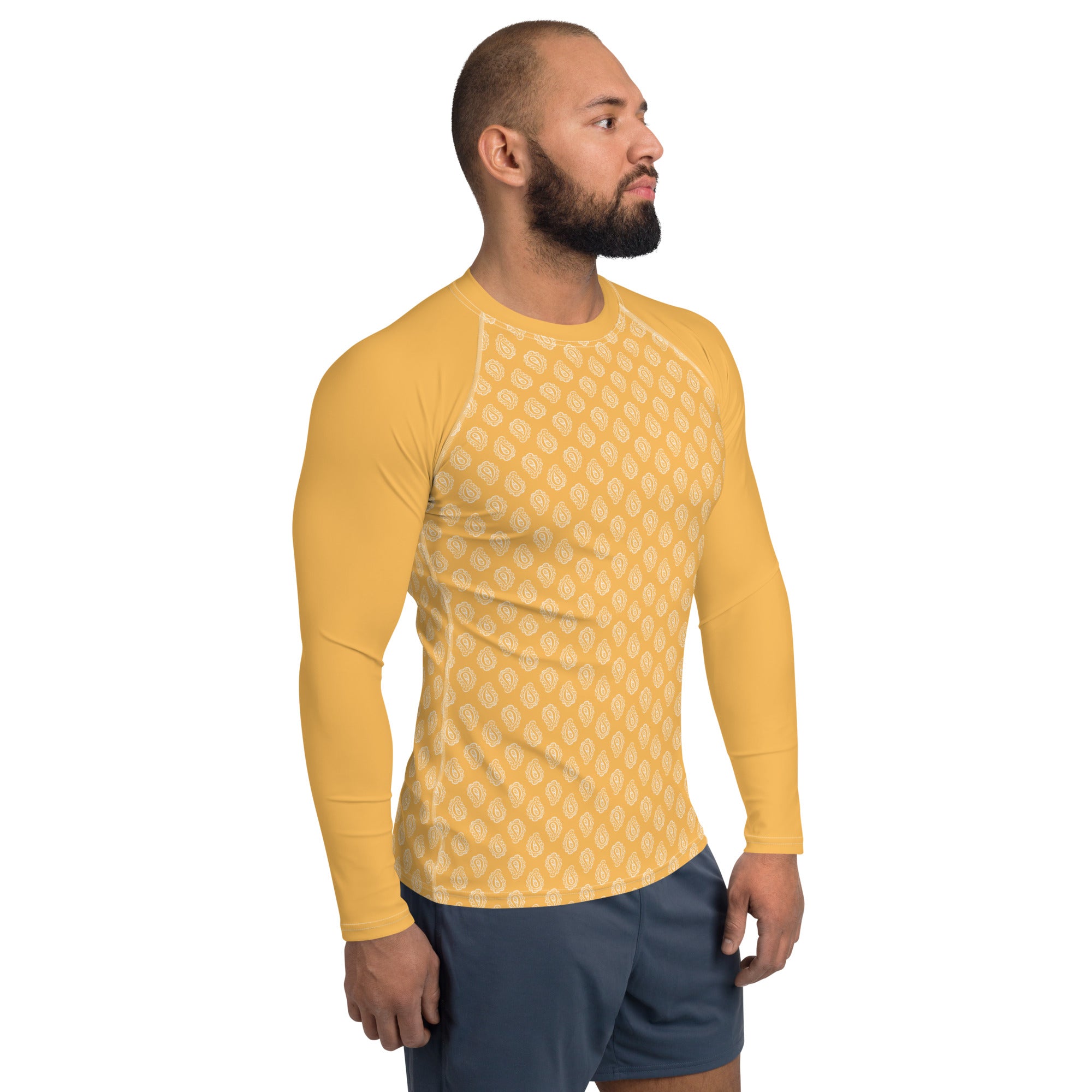 Gface Gold Bandana Men's Rash Guard