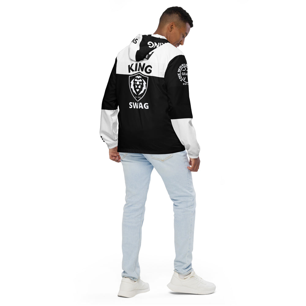 Men’s 2 tone (B/W) Windbreaker Gface King Swag