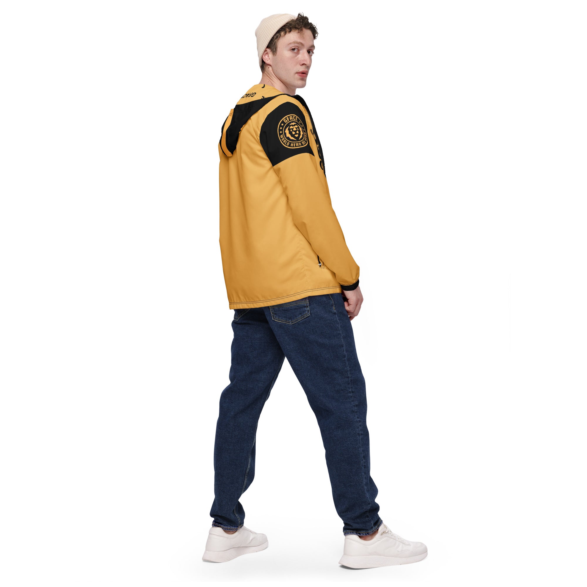 GFACE VIP Gold Men’s Windbreaker