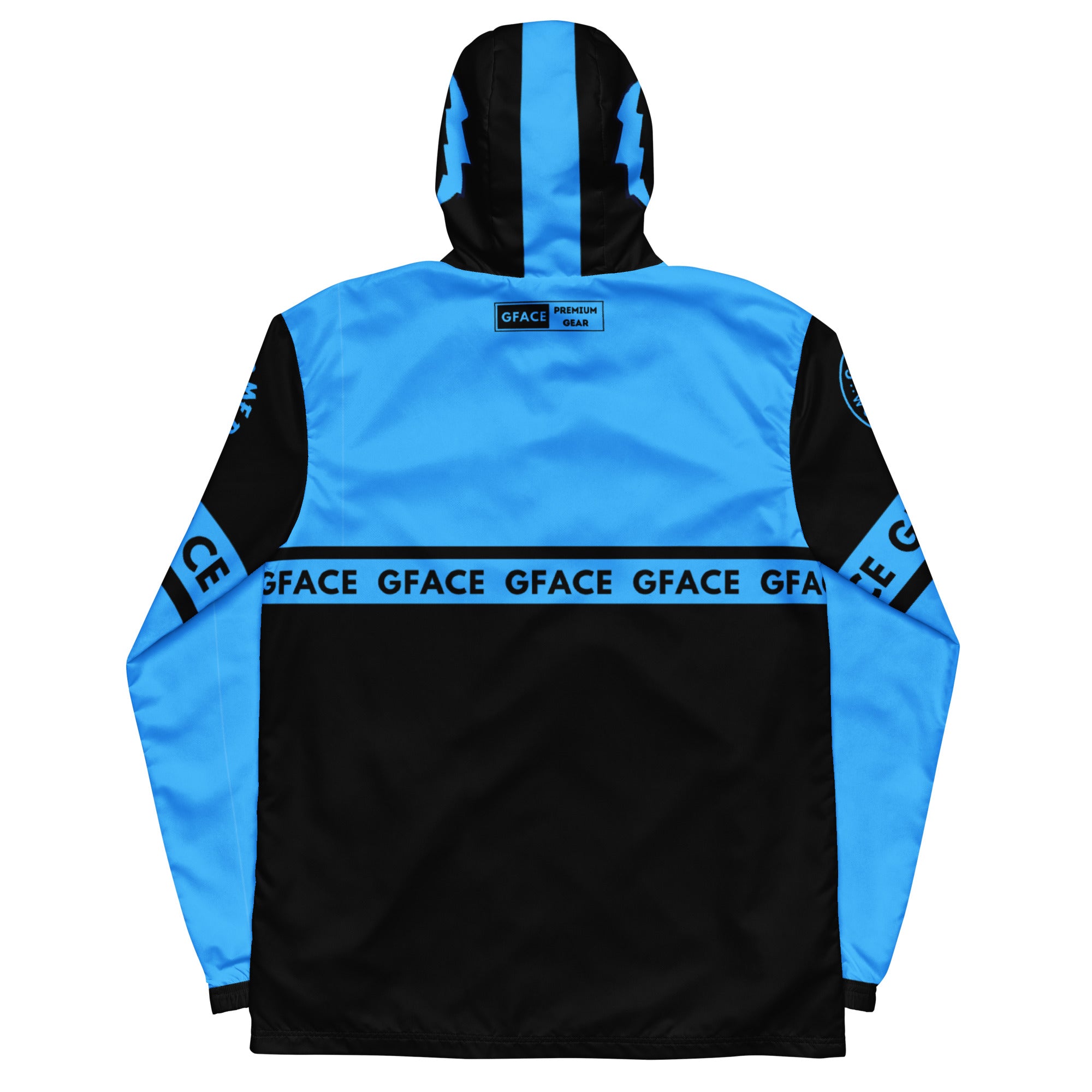 GFACE Black/Blue Men’s Windbreakers