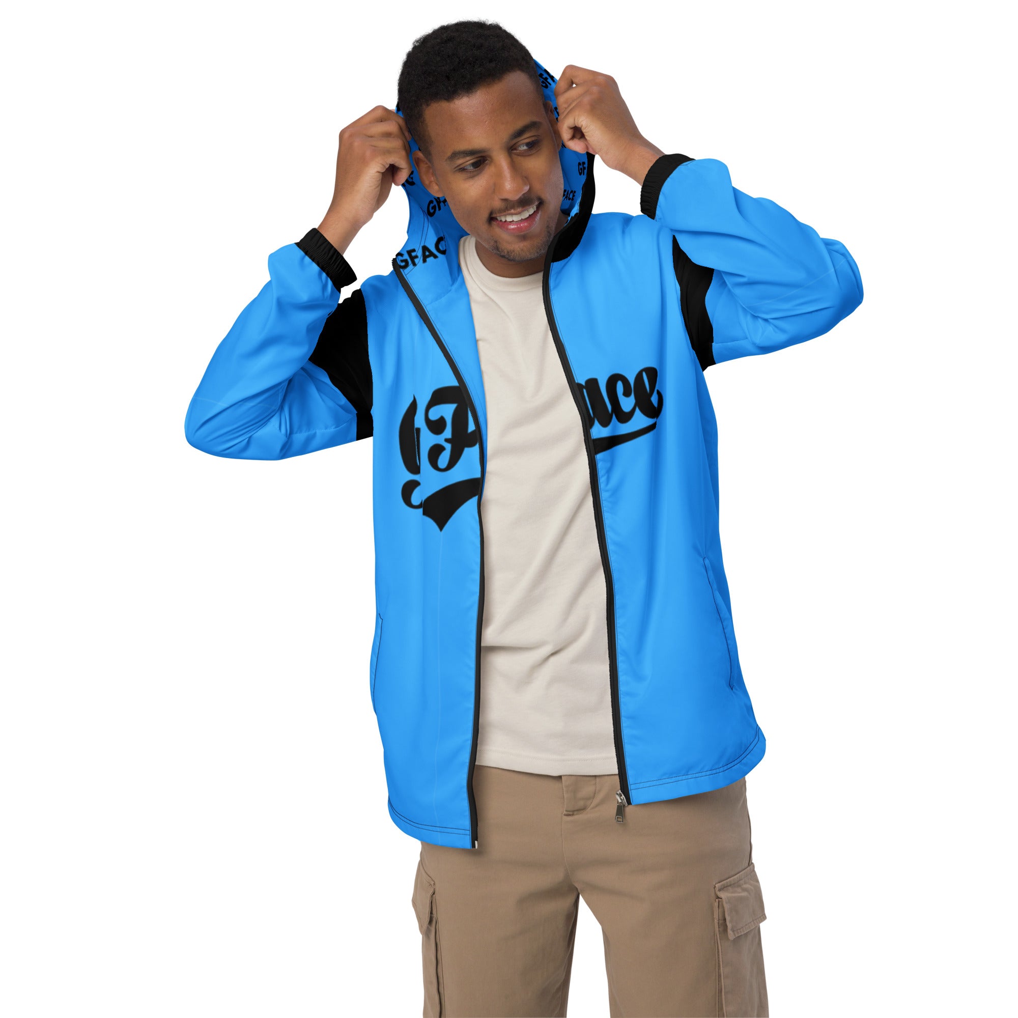 GFACE VIP Blue Men’s Windbreaker