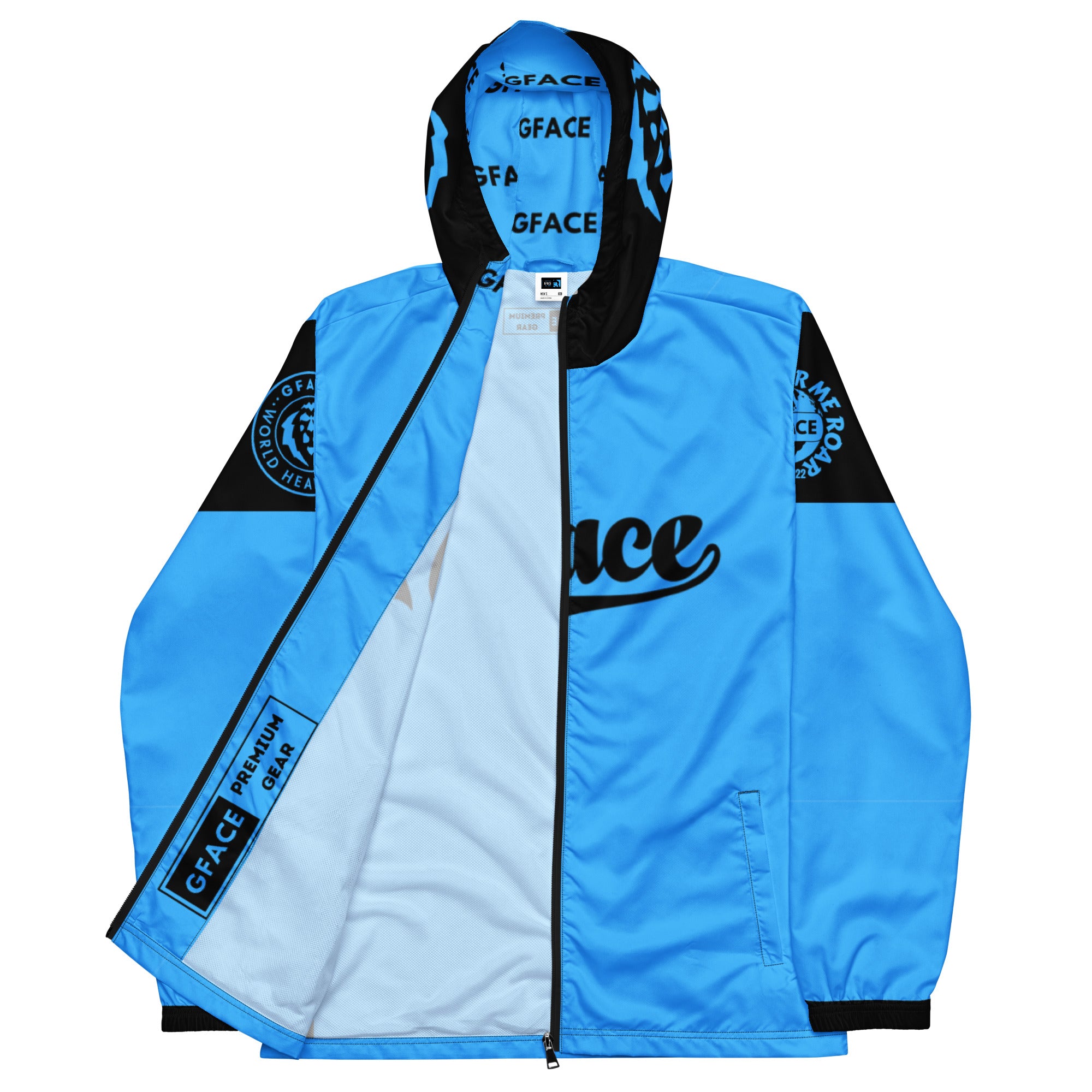 GFACE VIP Blue Men’s Windbreaker