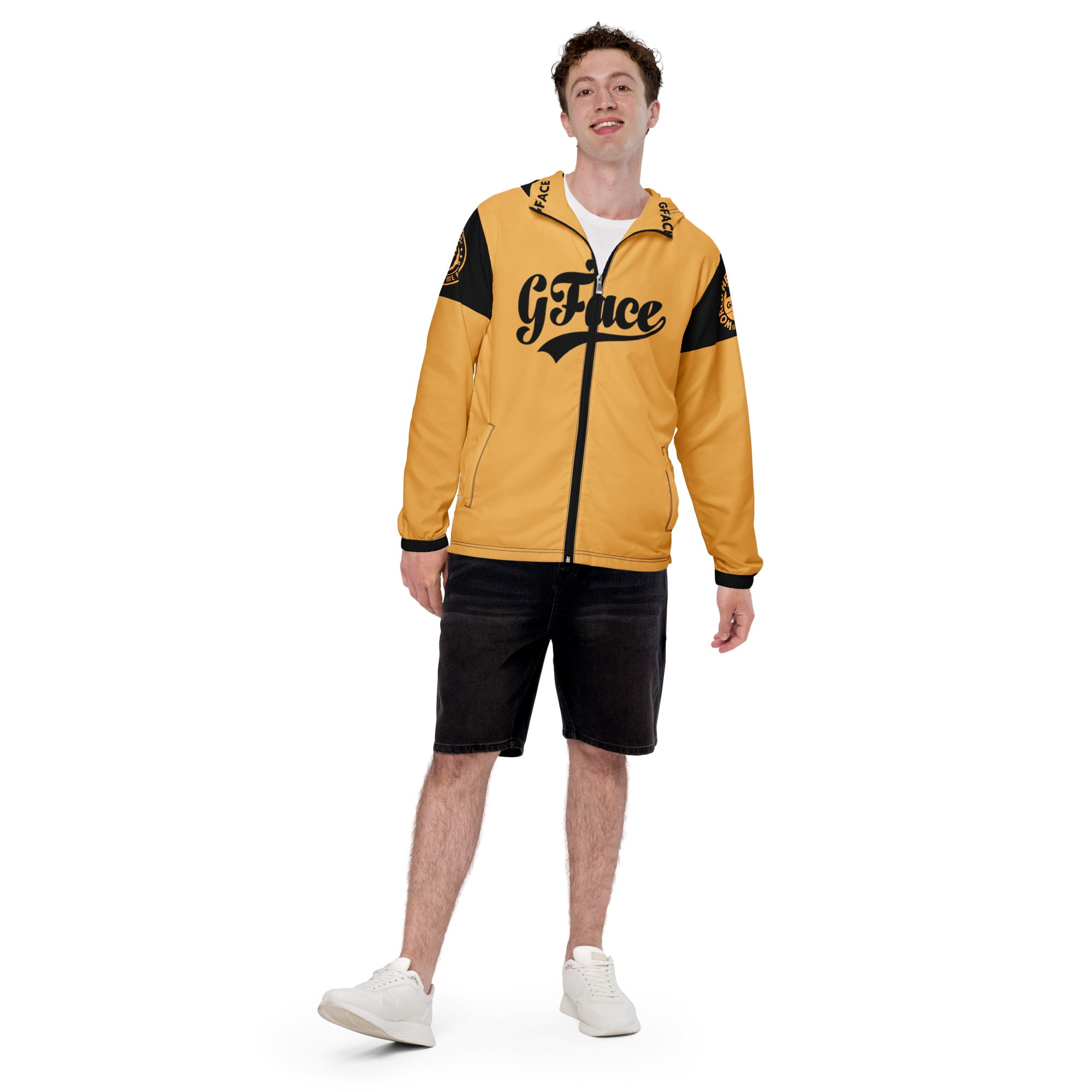 GFACE VIP Gold Men’s Windbreaker