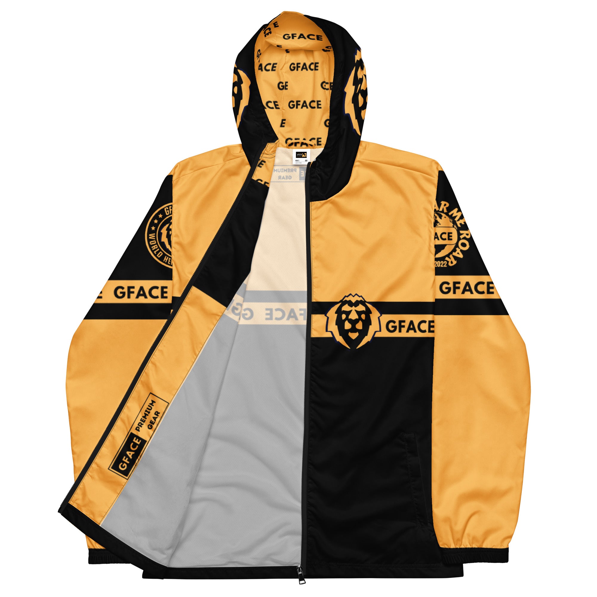 GFACE Gold Men’s Windbreakers