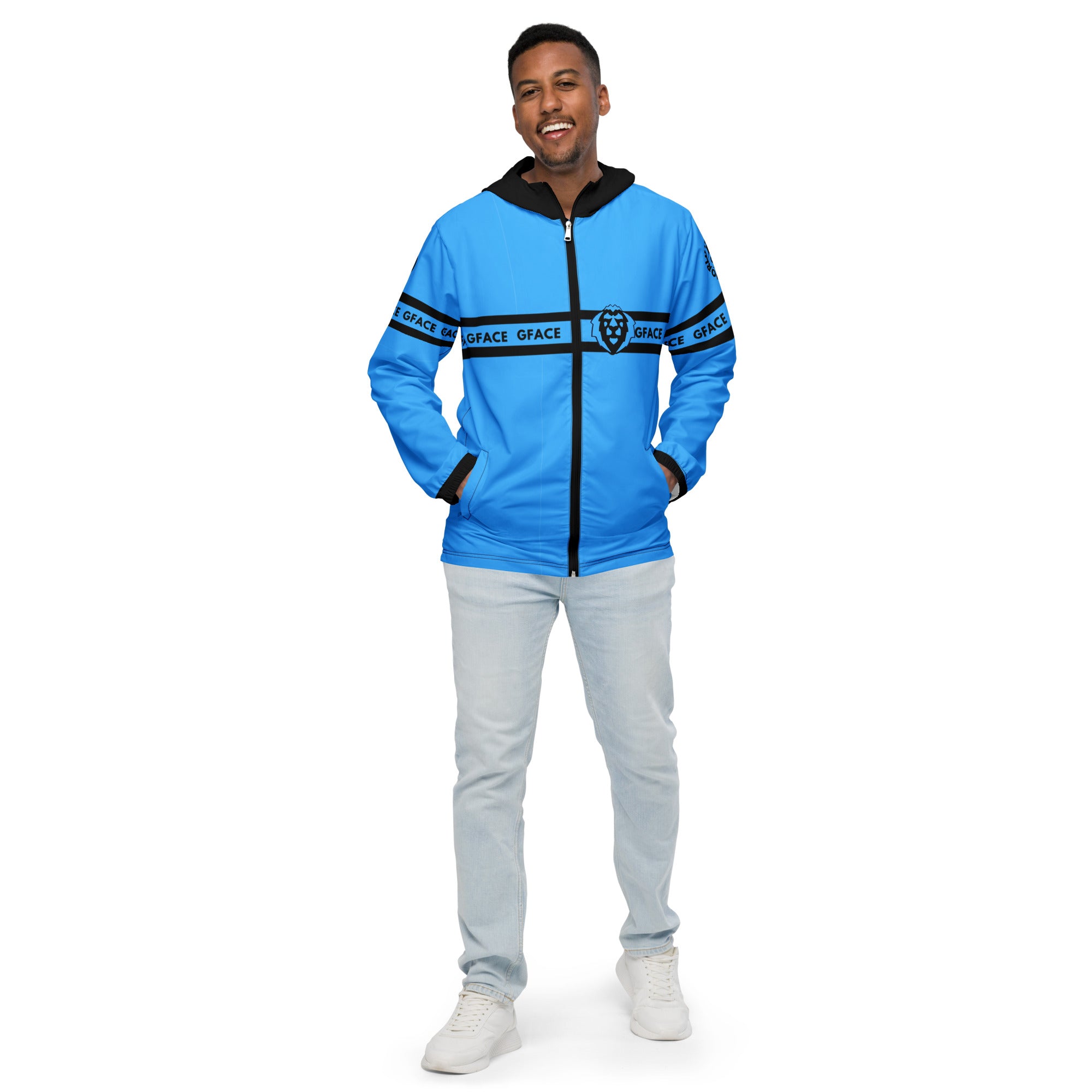 Men’s Blue windbreaker