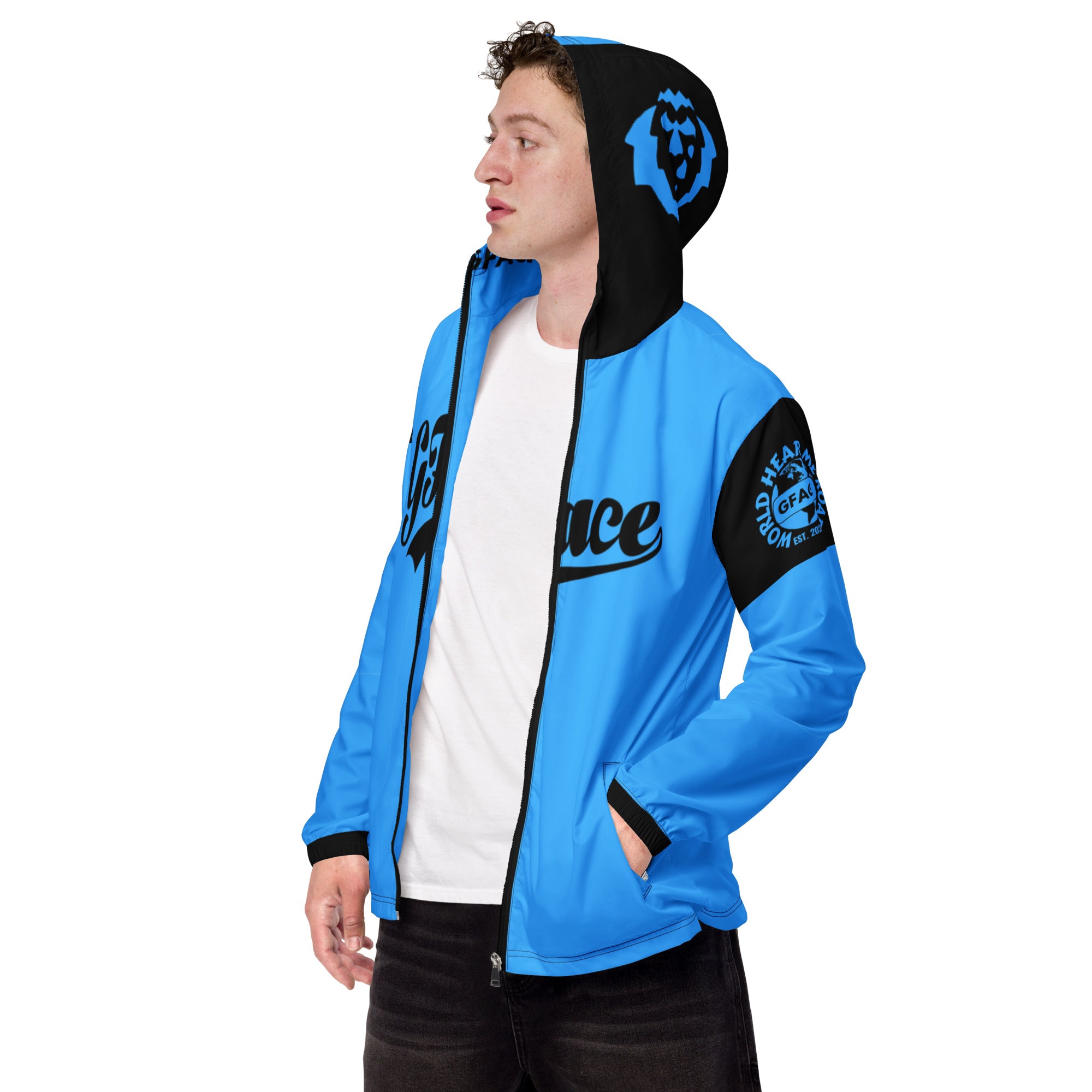 GFACE VIP Blue Men’s Windbreaker