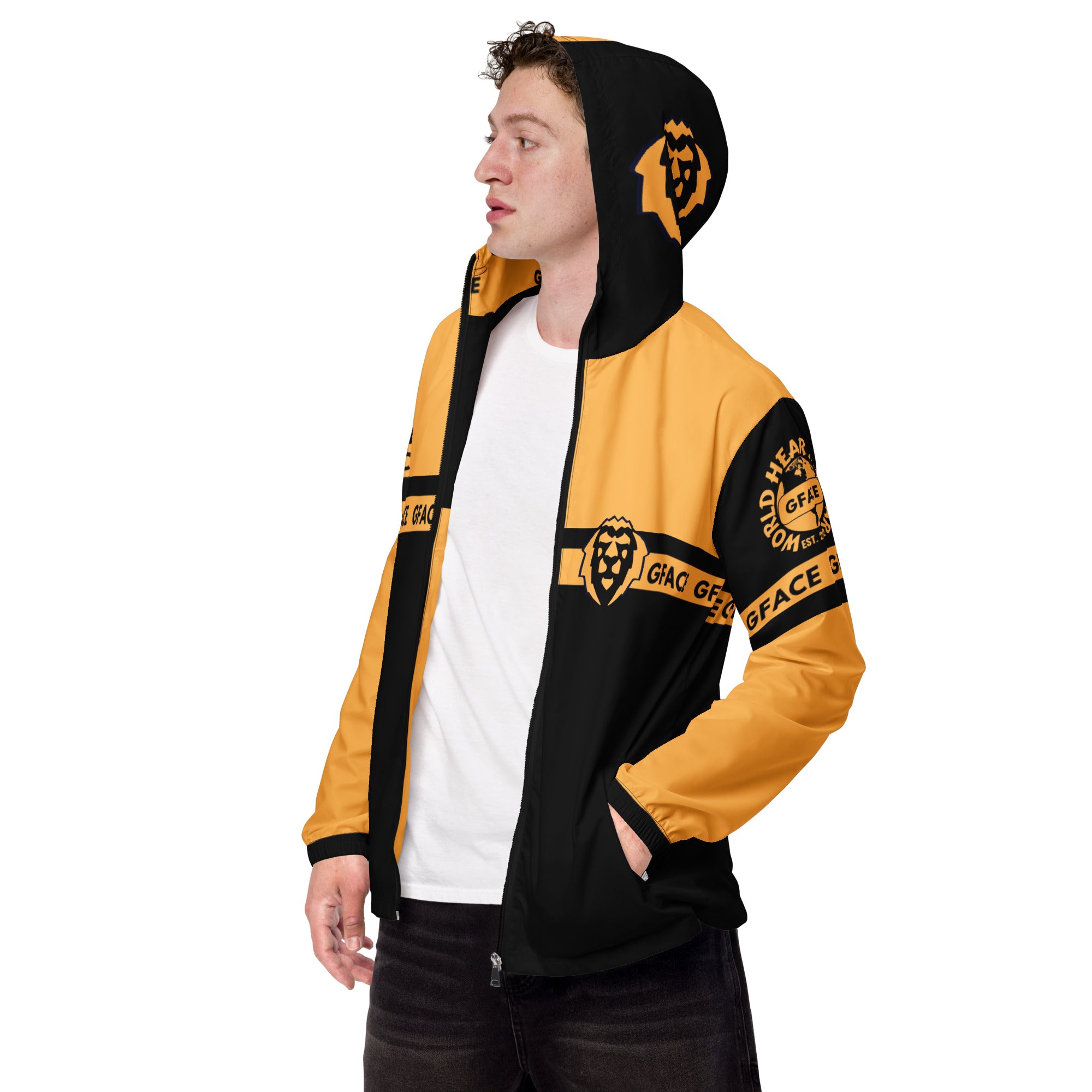 GFACE Gold Men’s Windbreakers