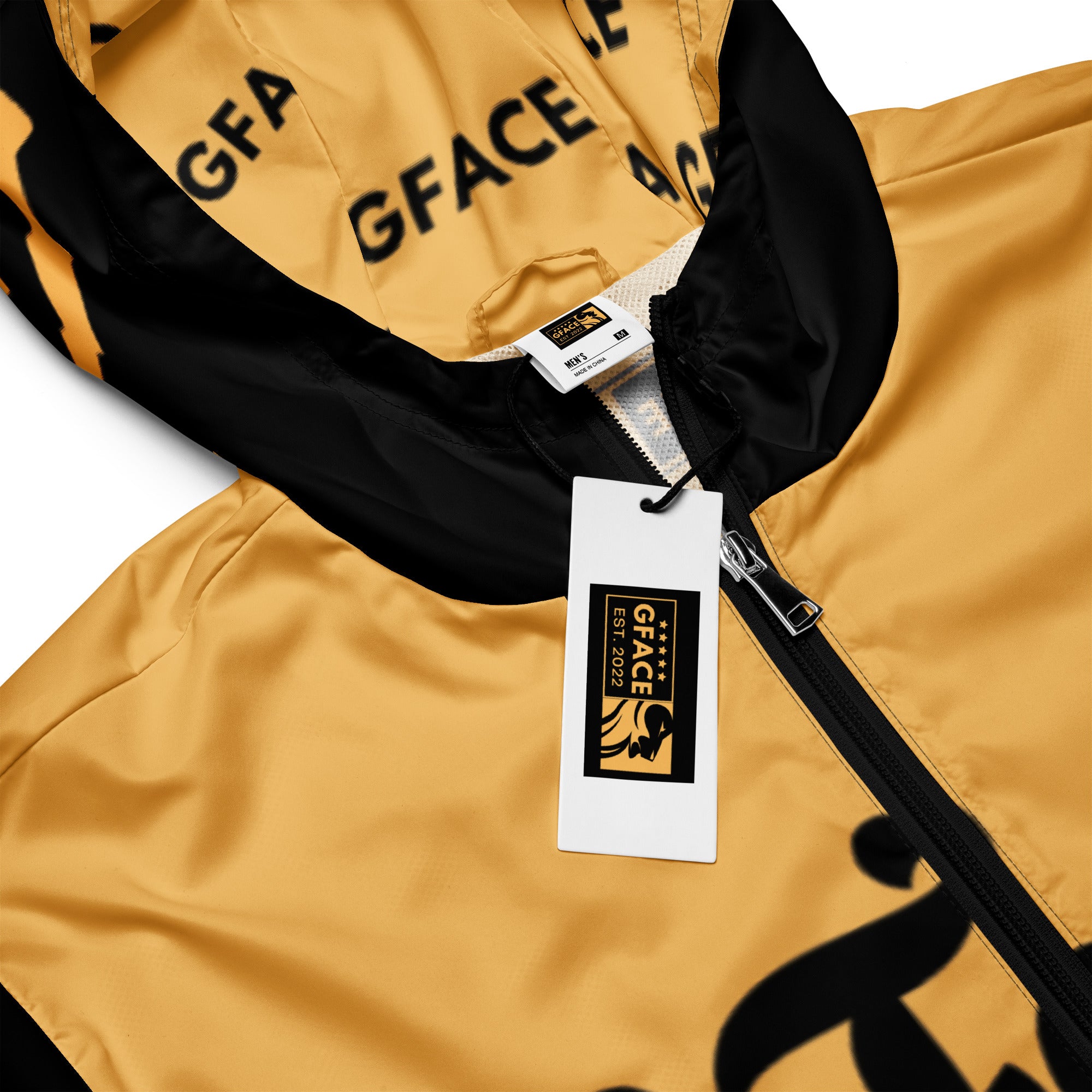 GFACE VIP Gold Men’s Windbreaker