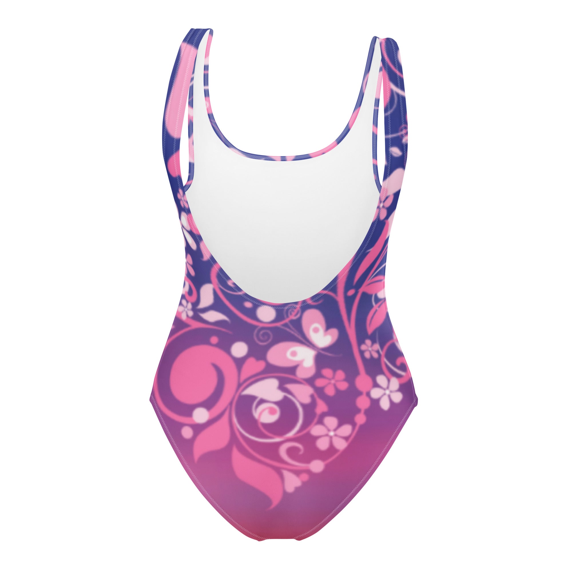 One-Piece Swimsuit Floral Gface Beach Swag