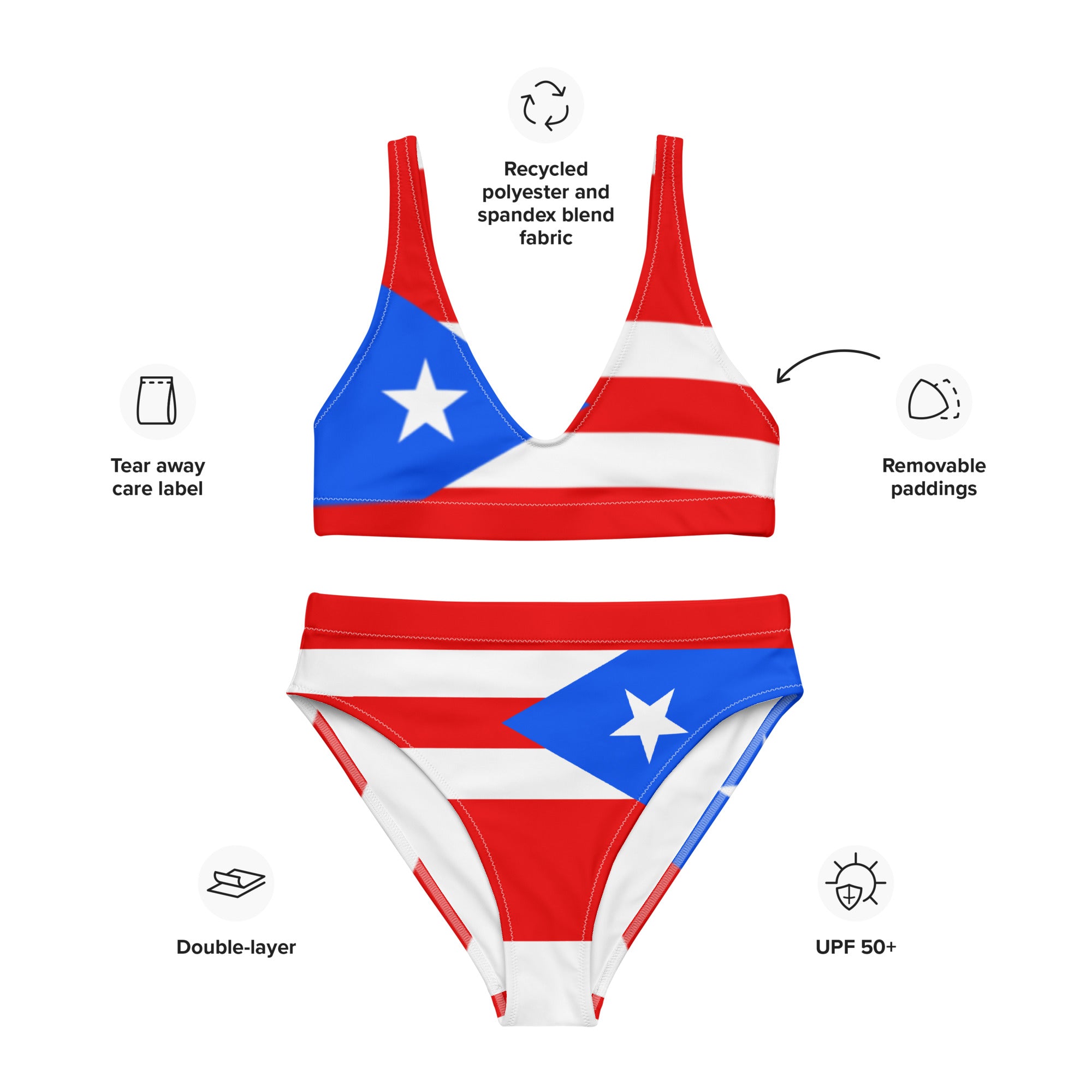 Gface PRIDE Puerto Rico Swimwear