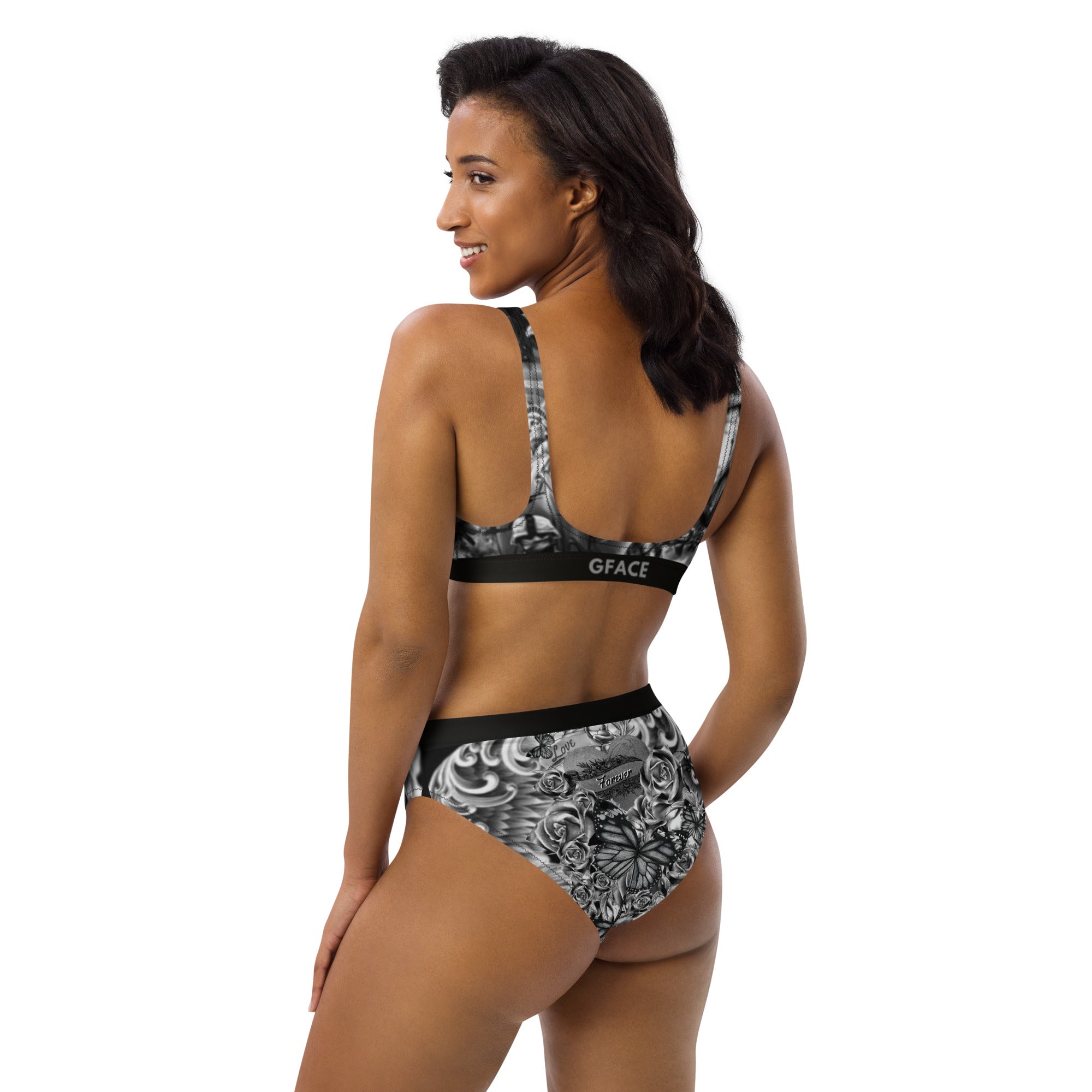 Gface High-waisted bikini Patriot print