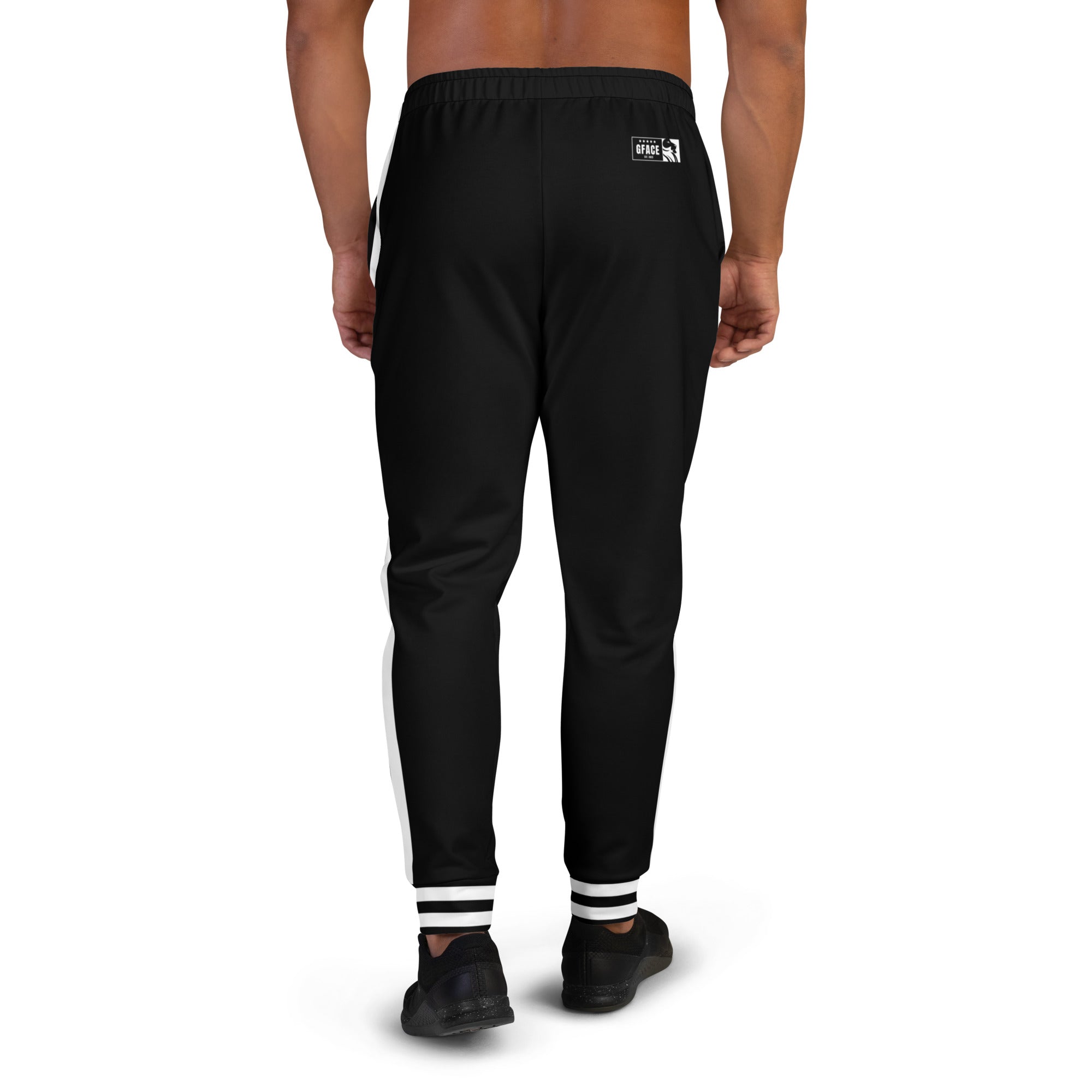 Men's (W/Black) Joggers GFACE Sport