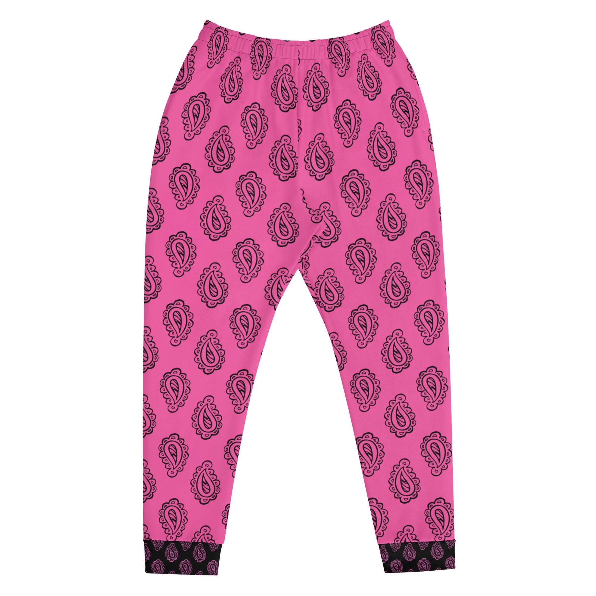 Gface Pink Bandana Men's Joggers