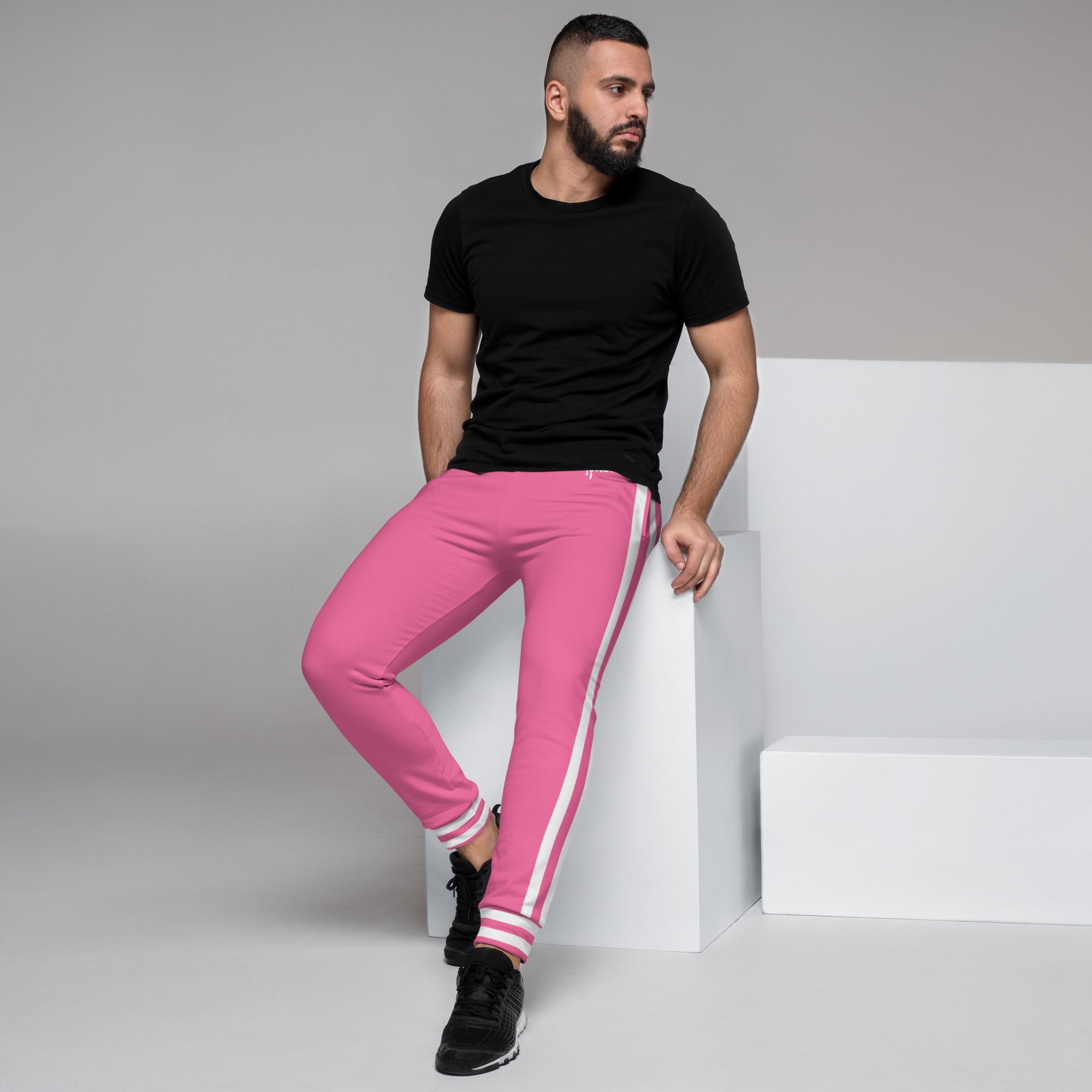 Men's (W/Pink) Joggers Gface Sport