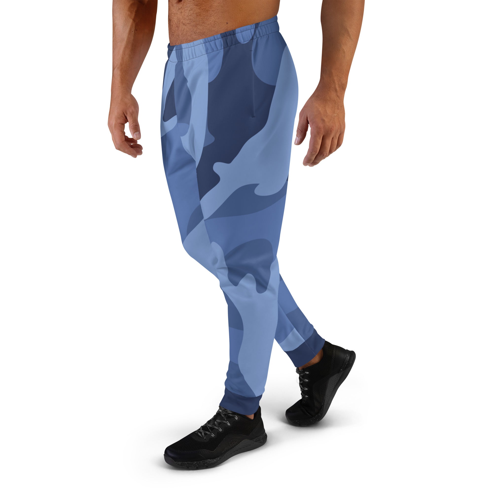 Gface Blue Camo-Incognito Men's Joggers