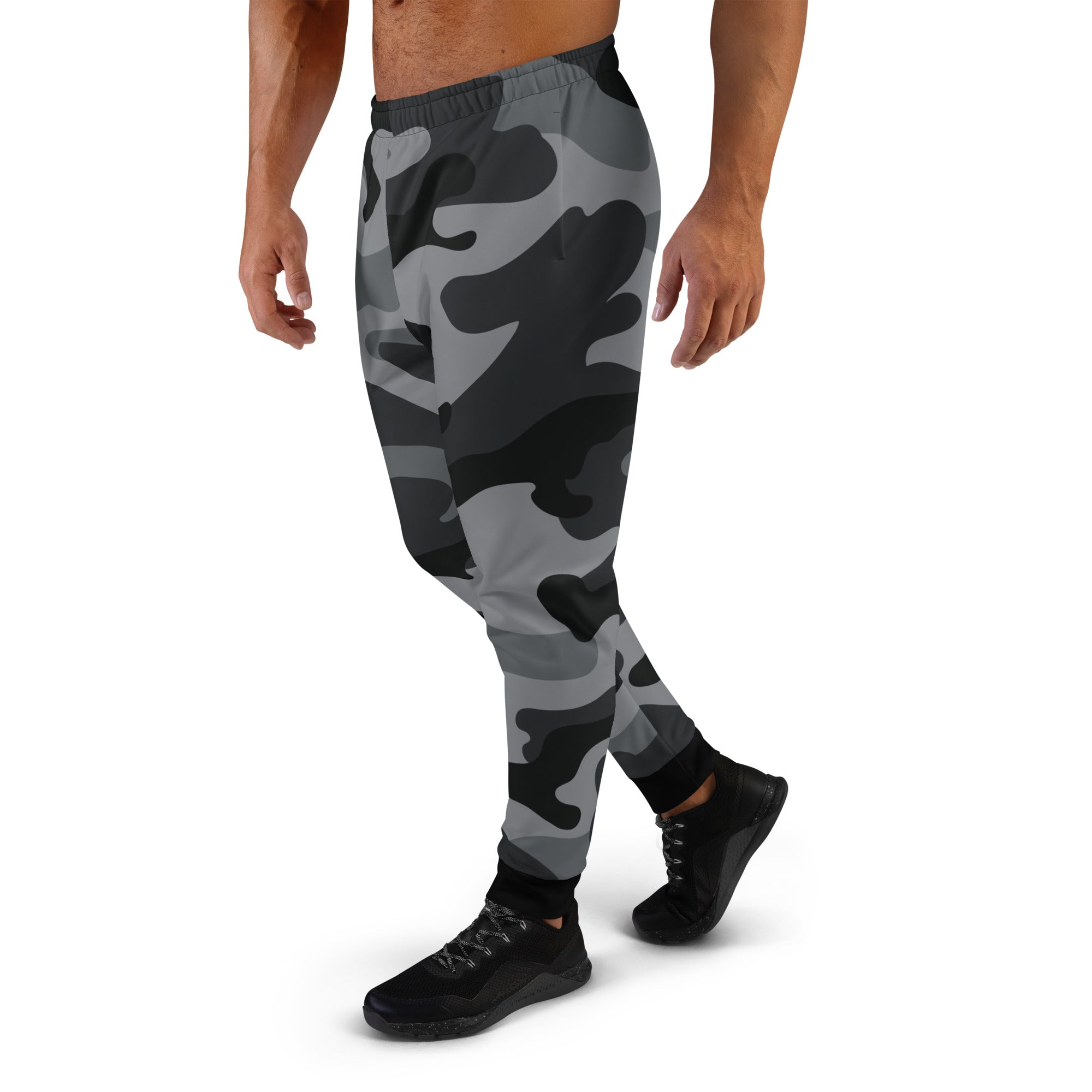 Gface Black Camo-Incognito Men's Joggers