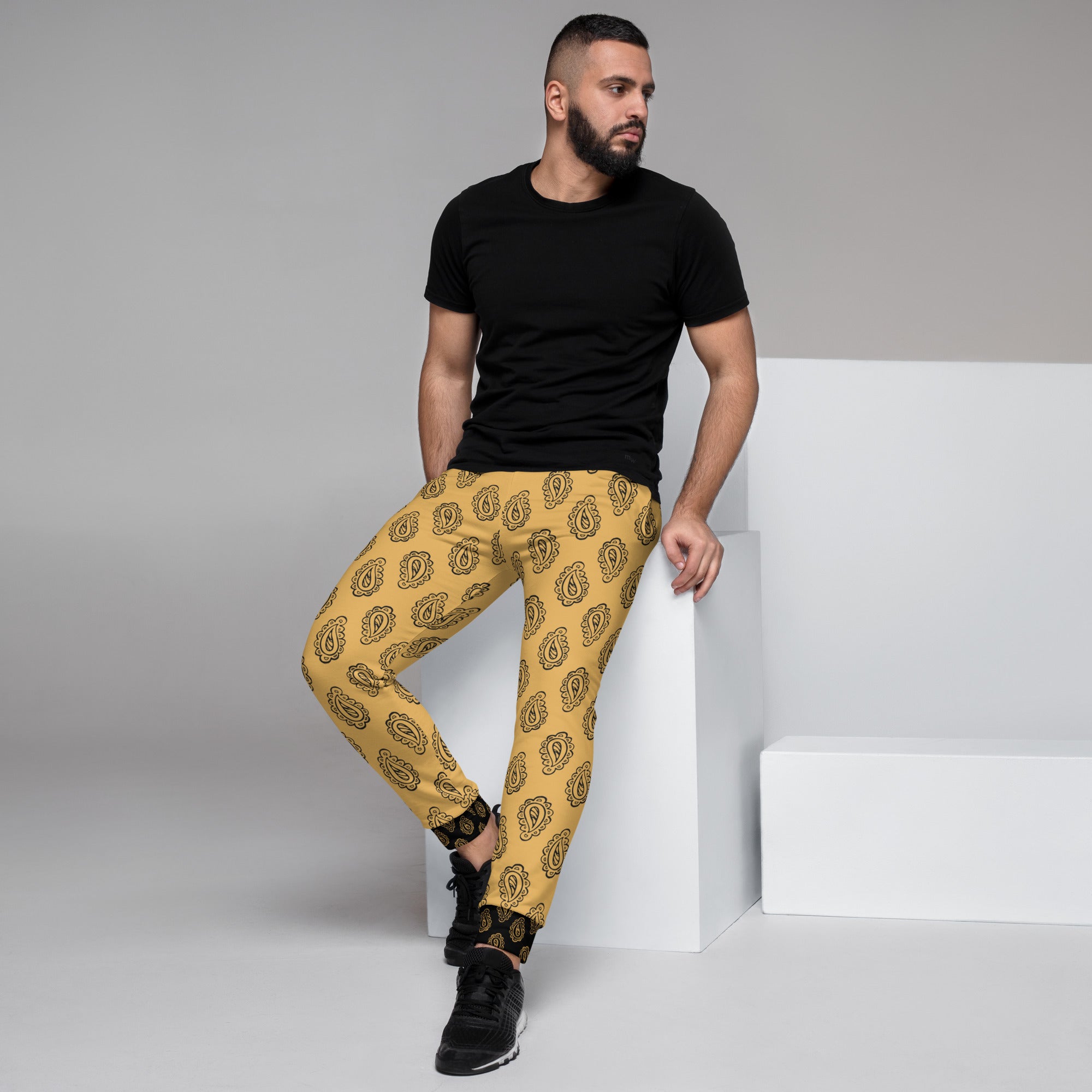 Gface Gold Bandana Men's Joggers