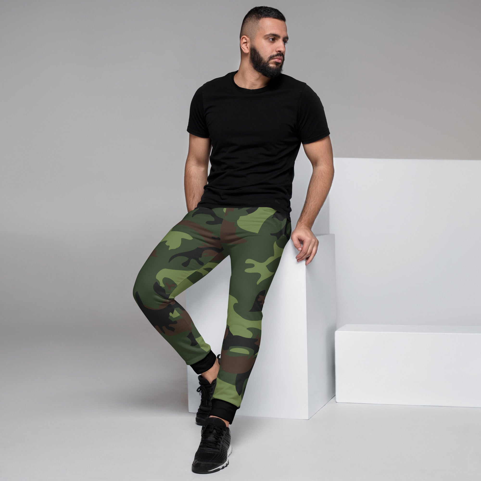 Gface Green Camo-Incognito men's Joggers