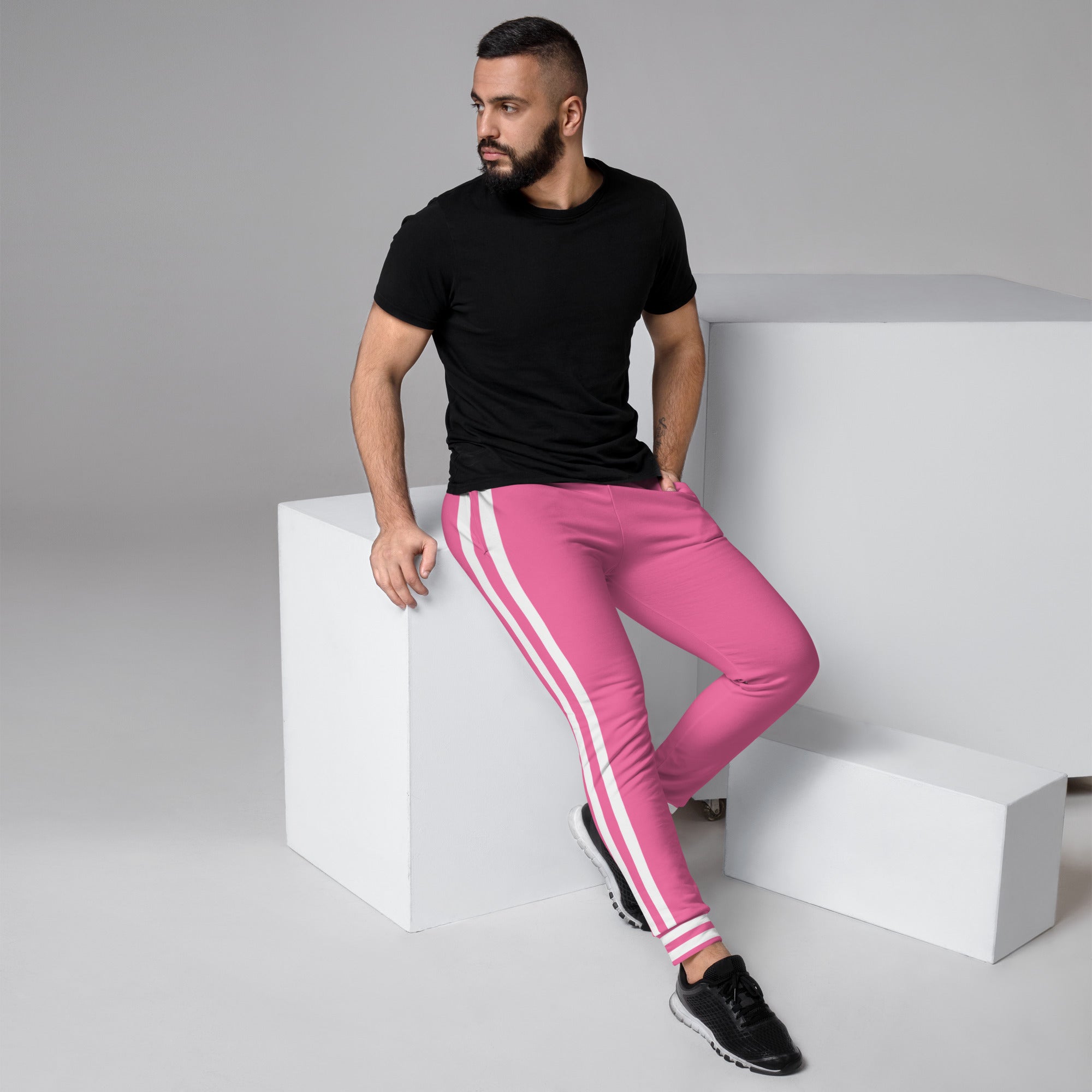 Men's (W/Pink) Joggers Gface Sport