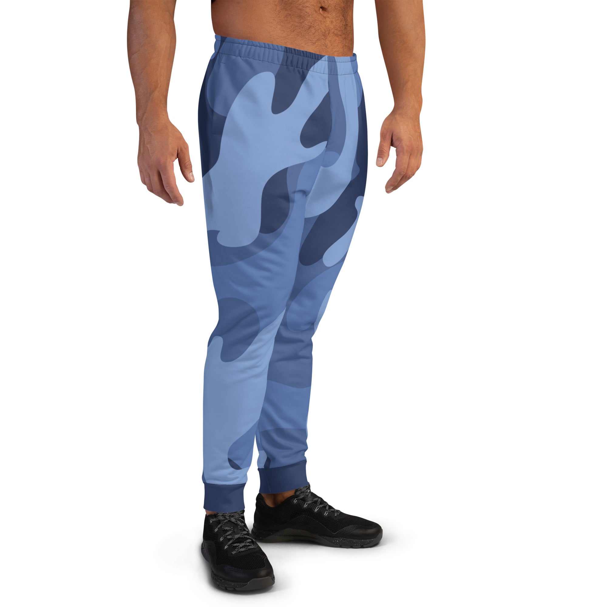 Gface Blue Camo-Incognito Men's Joggers