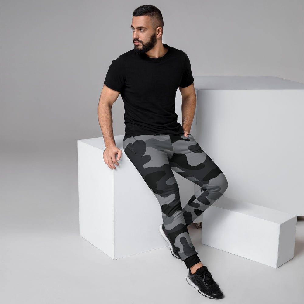 Gface Black Camo-Incognito Men's Joggers