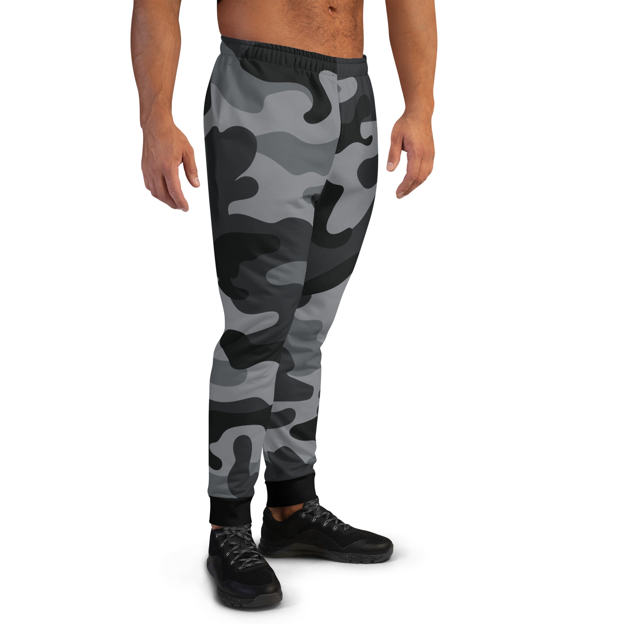 Gface Black Camo-Incognito Men's Joggers