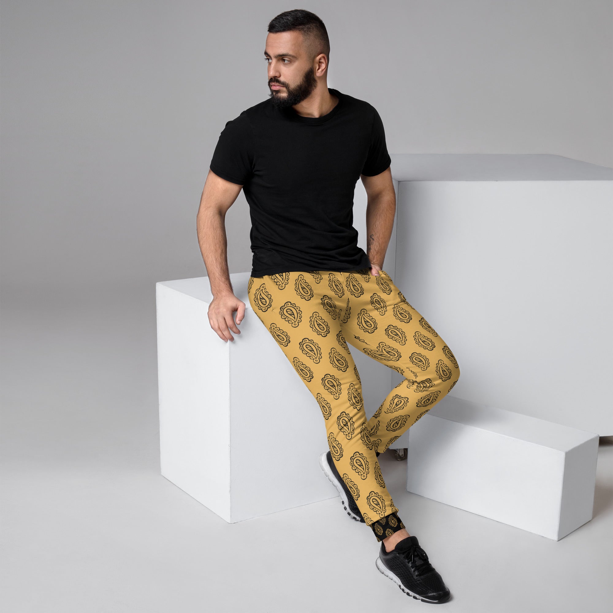 Gface Gold Bandana Men's Joggers