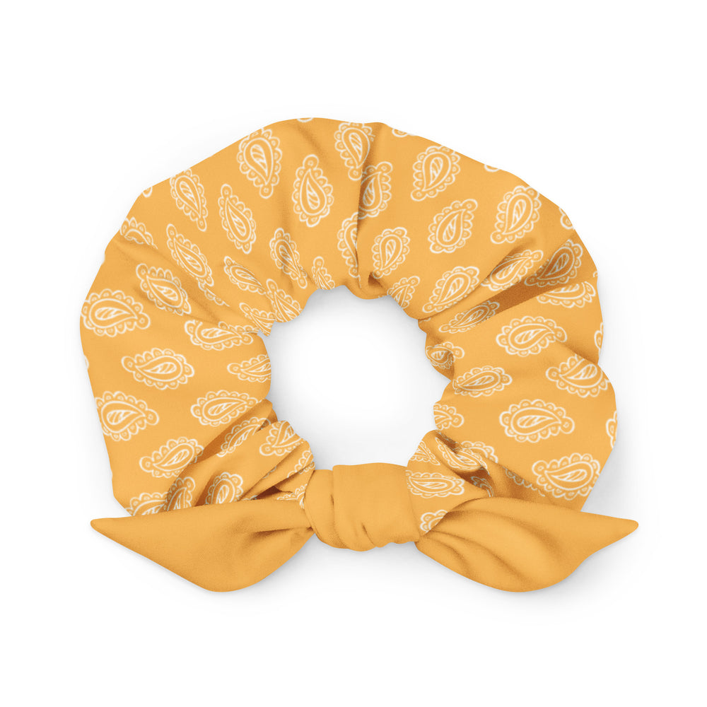 Gface Gold Bandana recycled hair Scrunchie