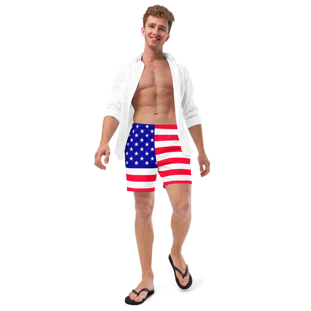 Gface PRIDE USA Men's swim trunks