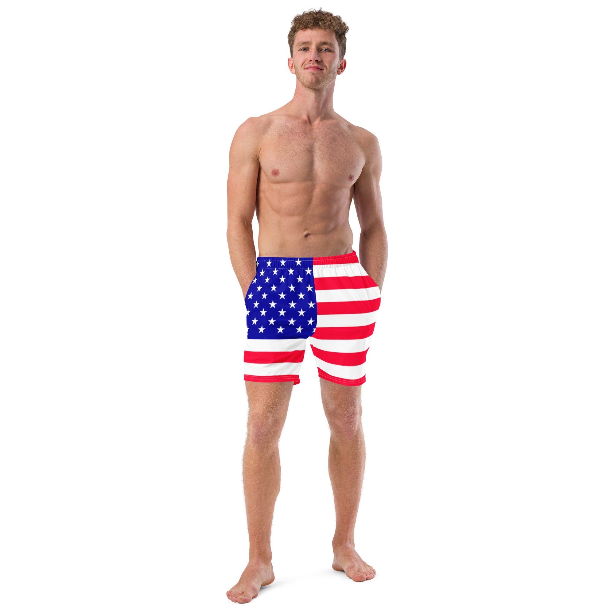 Gface PRIDE USA Men's swim trunks