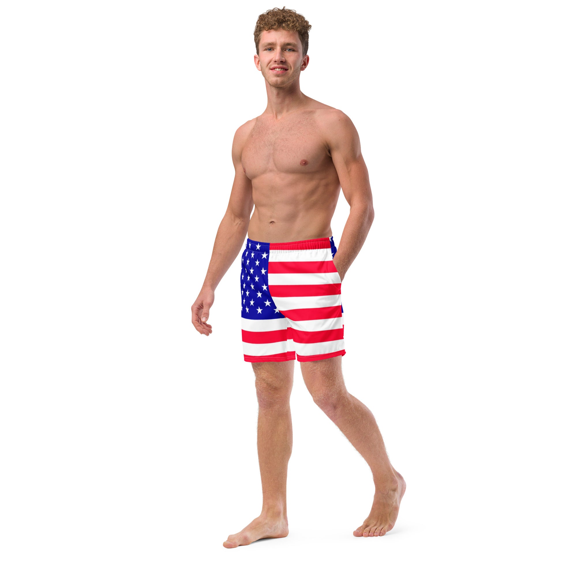 Gface PRIDE USA Men's swim trunks