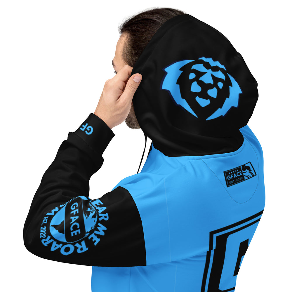 GFACE Authentic Gear Blue Unisex Hoodie