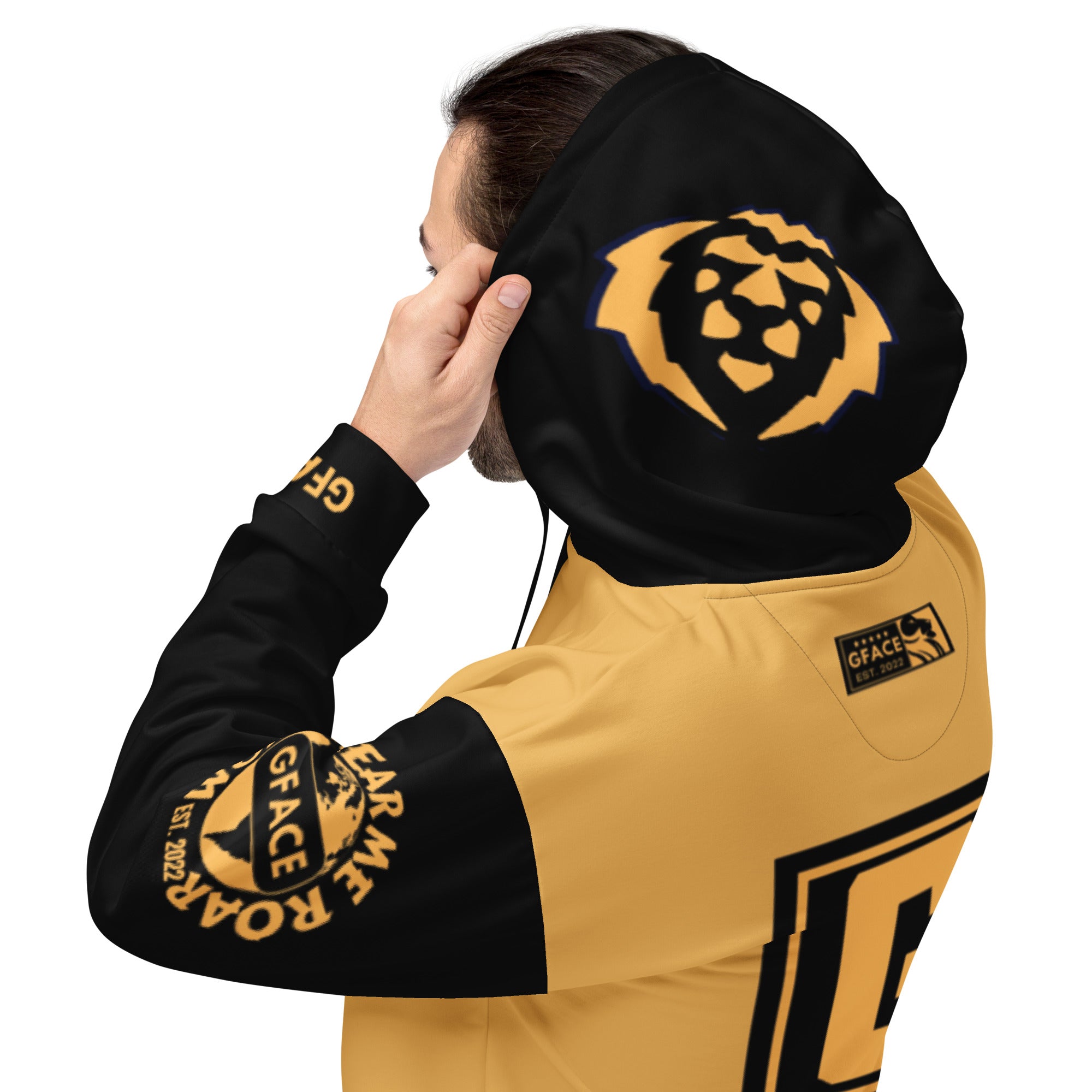 GFACE Authentic Gear Gold Unisex Hoodie