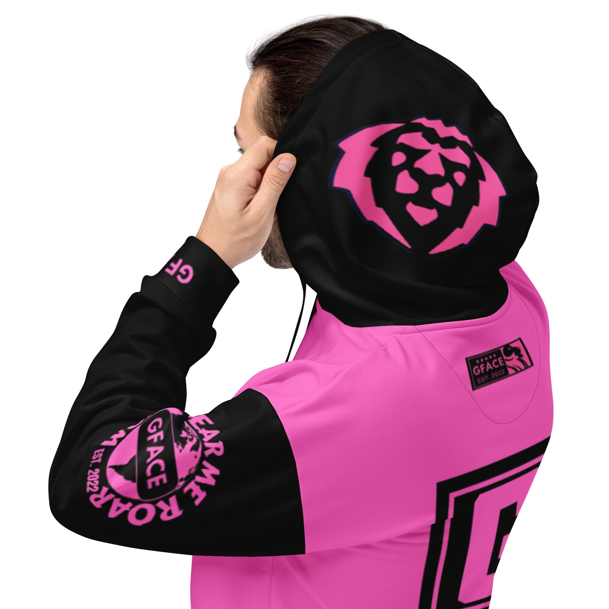 GFACE Authentic Gear Pink Unisex Hoodie