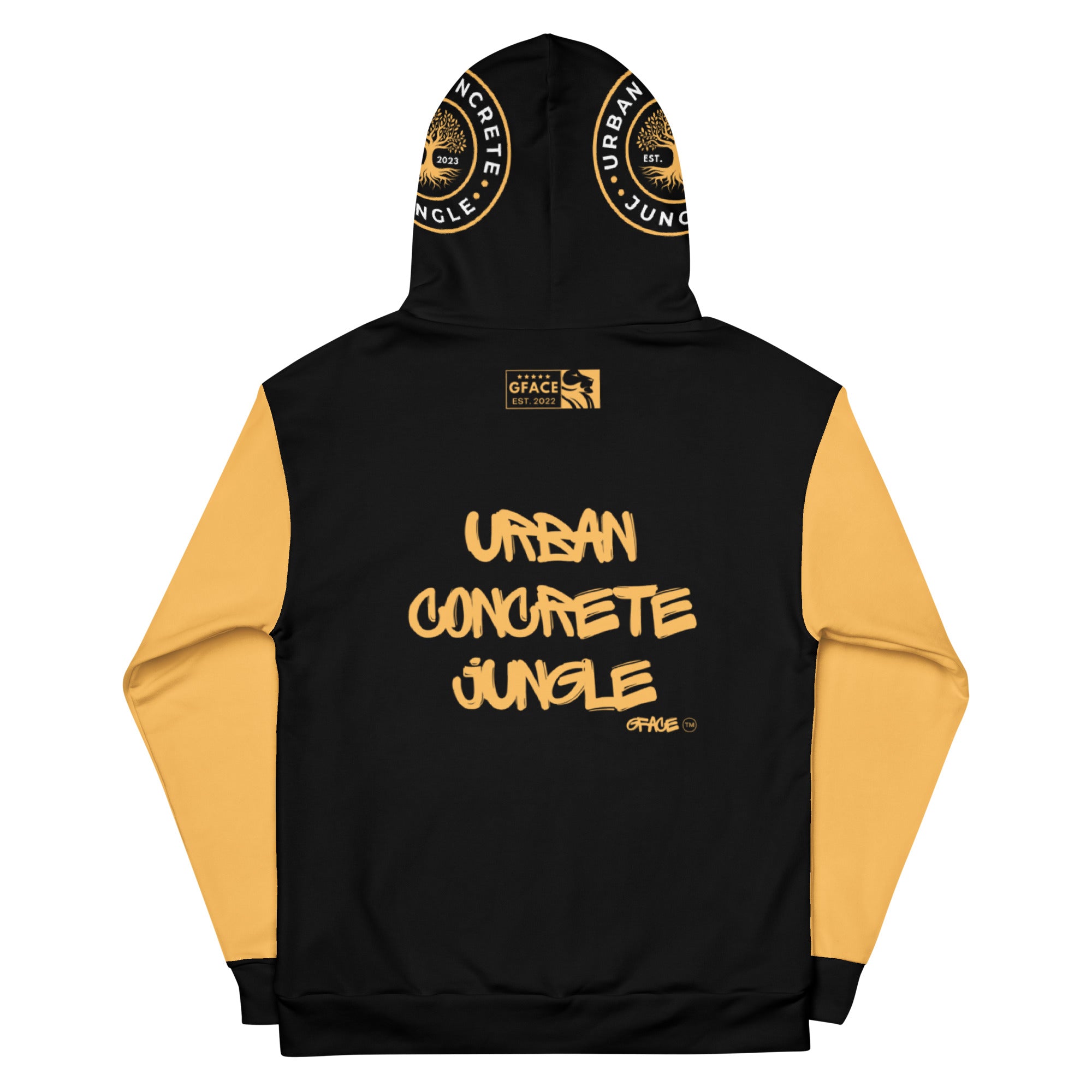 Unisex Hoodie GFACE Gold URBAN CONCRETE JUNGLE