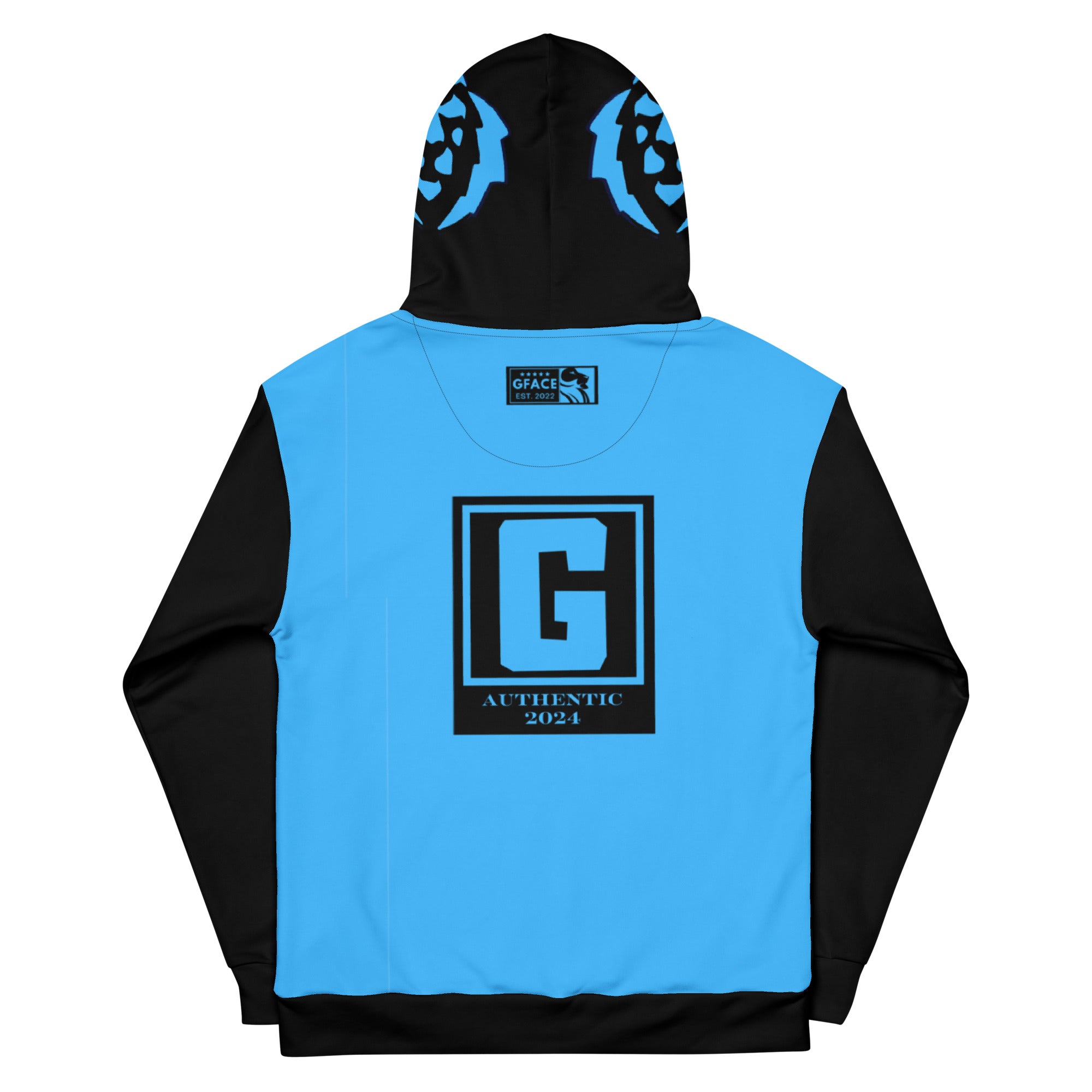 GFACE Authentic Gear Blue Unisex Hoodie