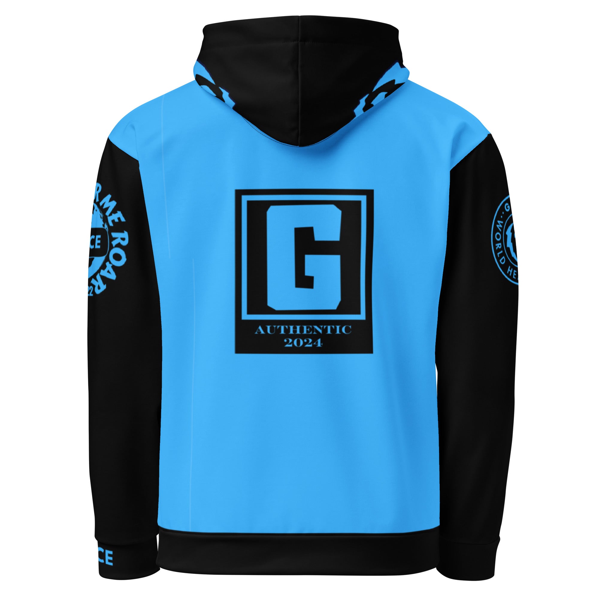 GFACE Authentic Gear Blue Unisex Hoodie