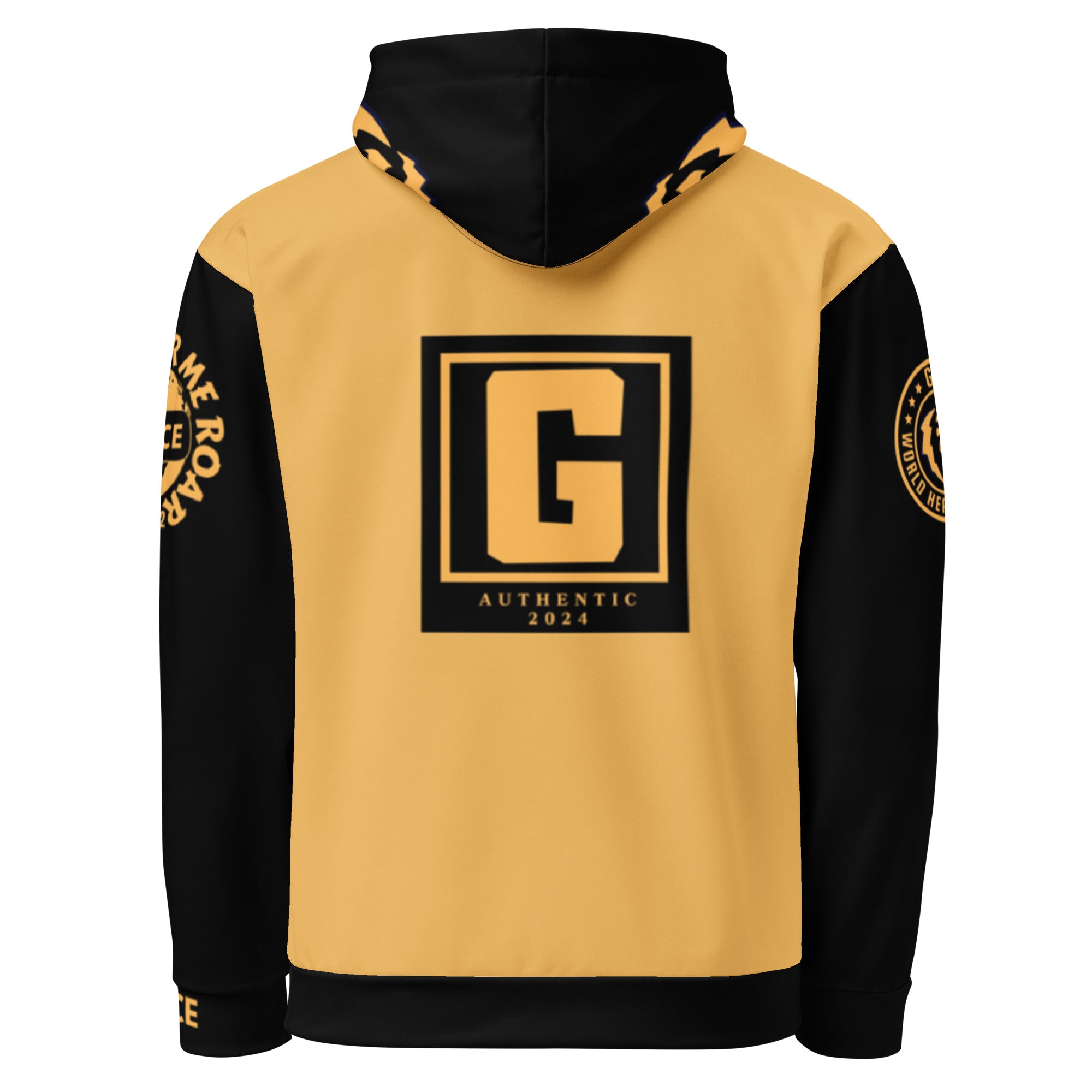 GFACE Authentic Gear Gold Unisex Hoodie