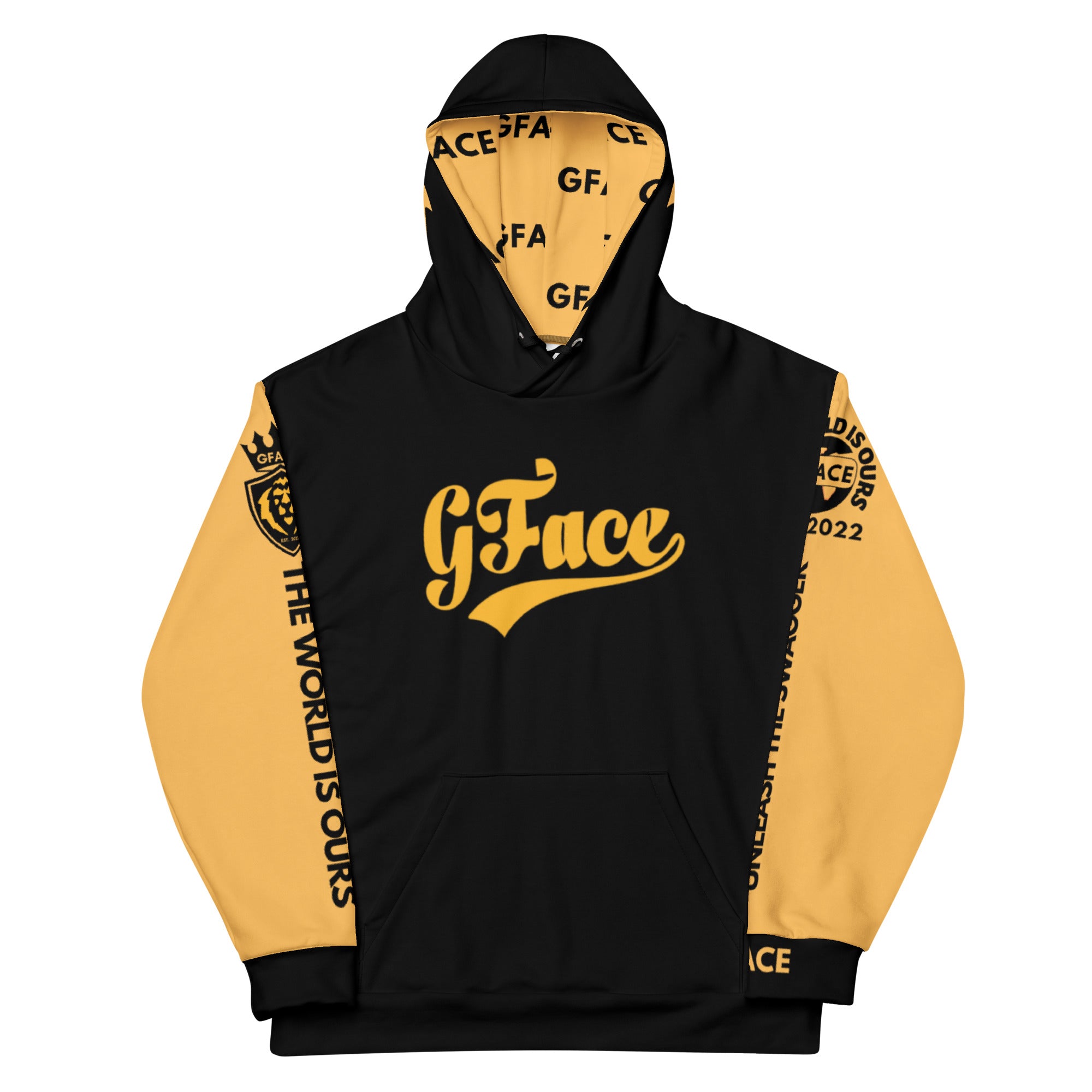 Gface Vip Unisex (black/gold) Hoodie