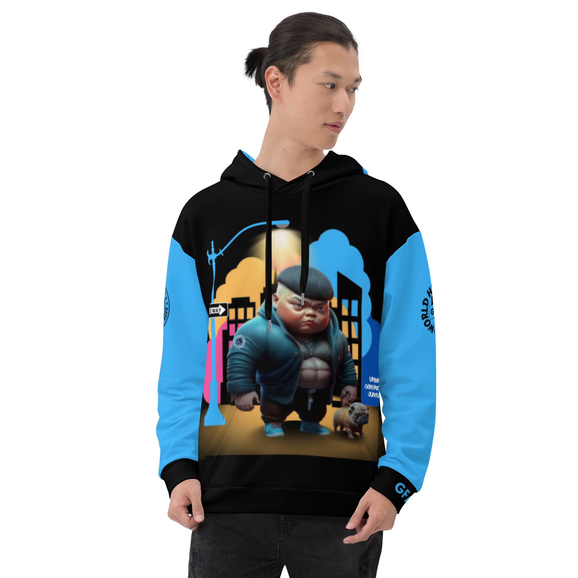 GFACE Unisex Hoodie Sumo & Pudgy