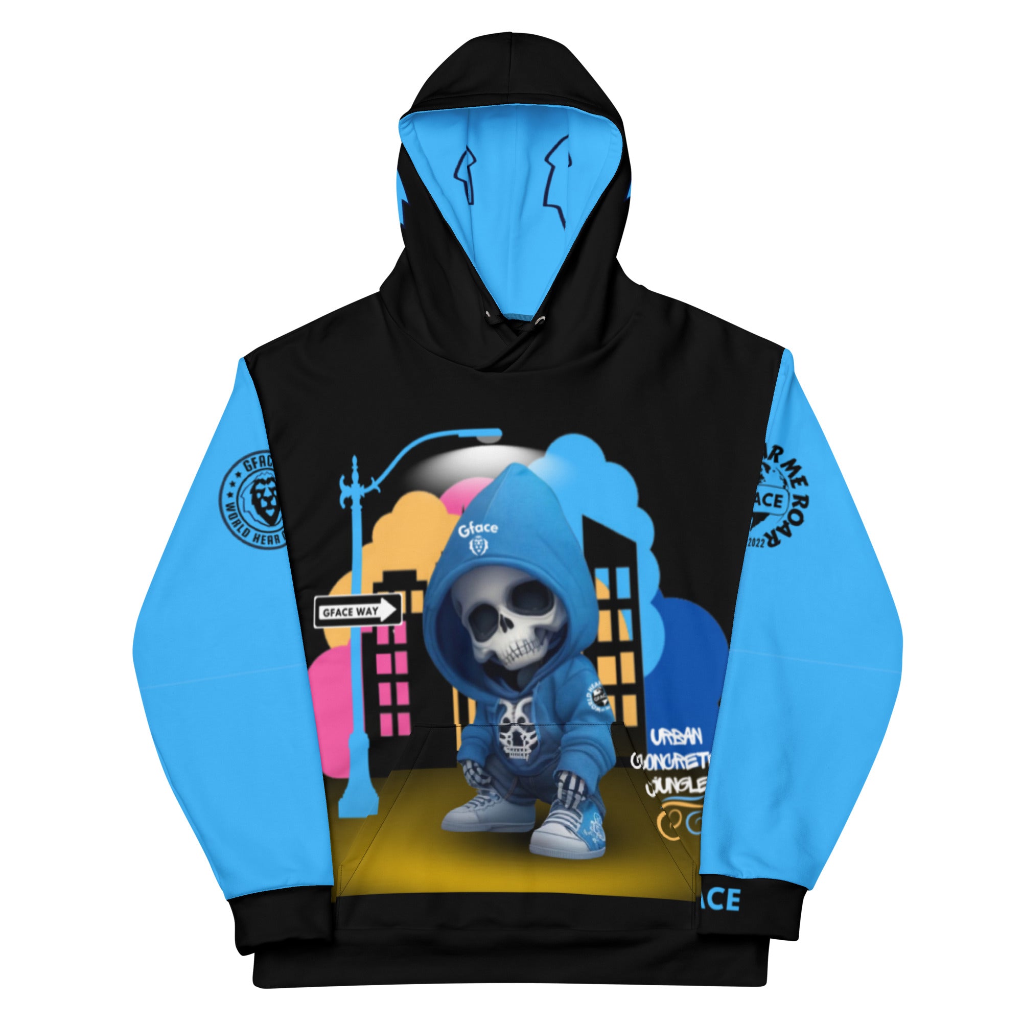 GFACE Unisex Hoodie Skelly