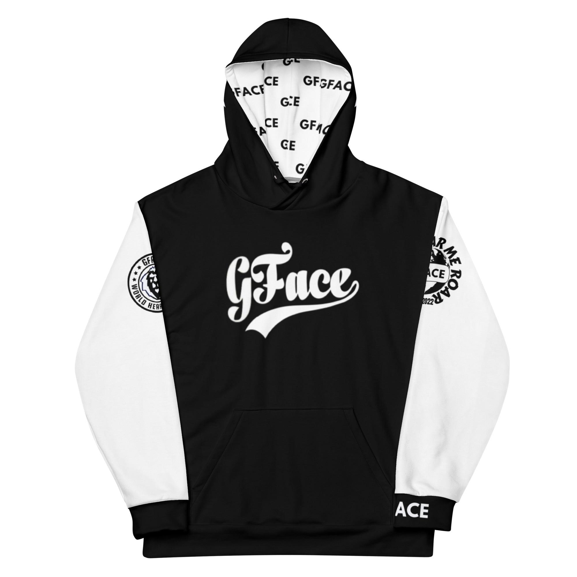 GFACE VIP B/White Unisex Hoodie